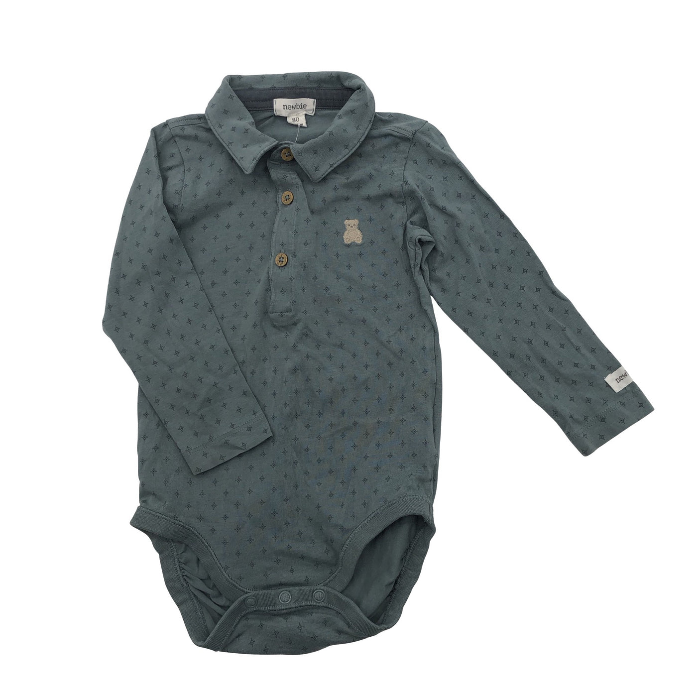 Unisex Newbie - Body, koko 74 - 80 - Vihreä (2)