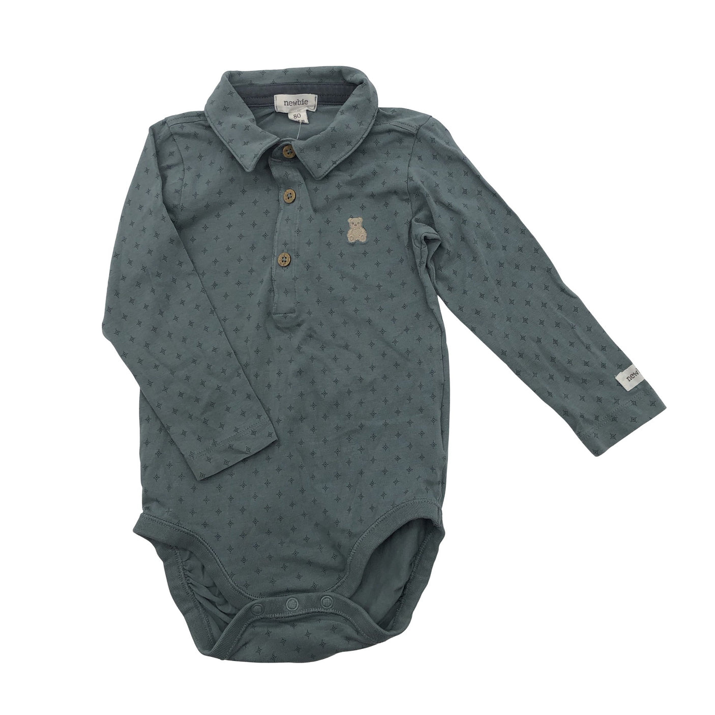 Unisex Newbie - Body, koko 74 - 80 - Vihreä (1)