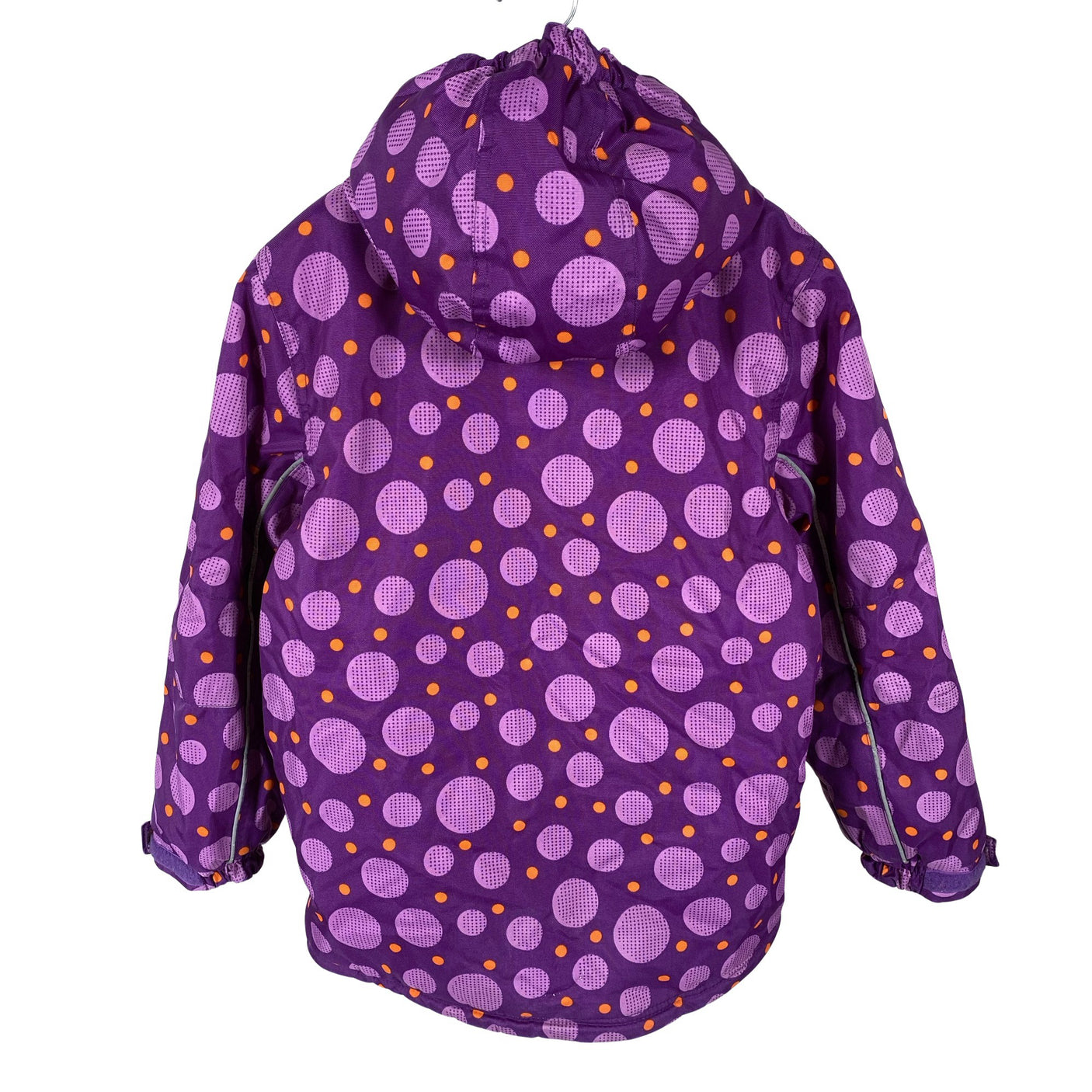 Tyttöjen Fransa - Toppatakki, koko 128 - 134 - Violetti (2)