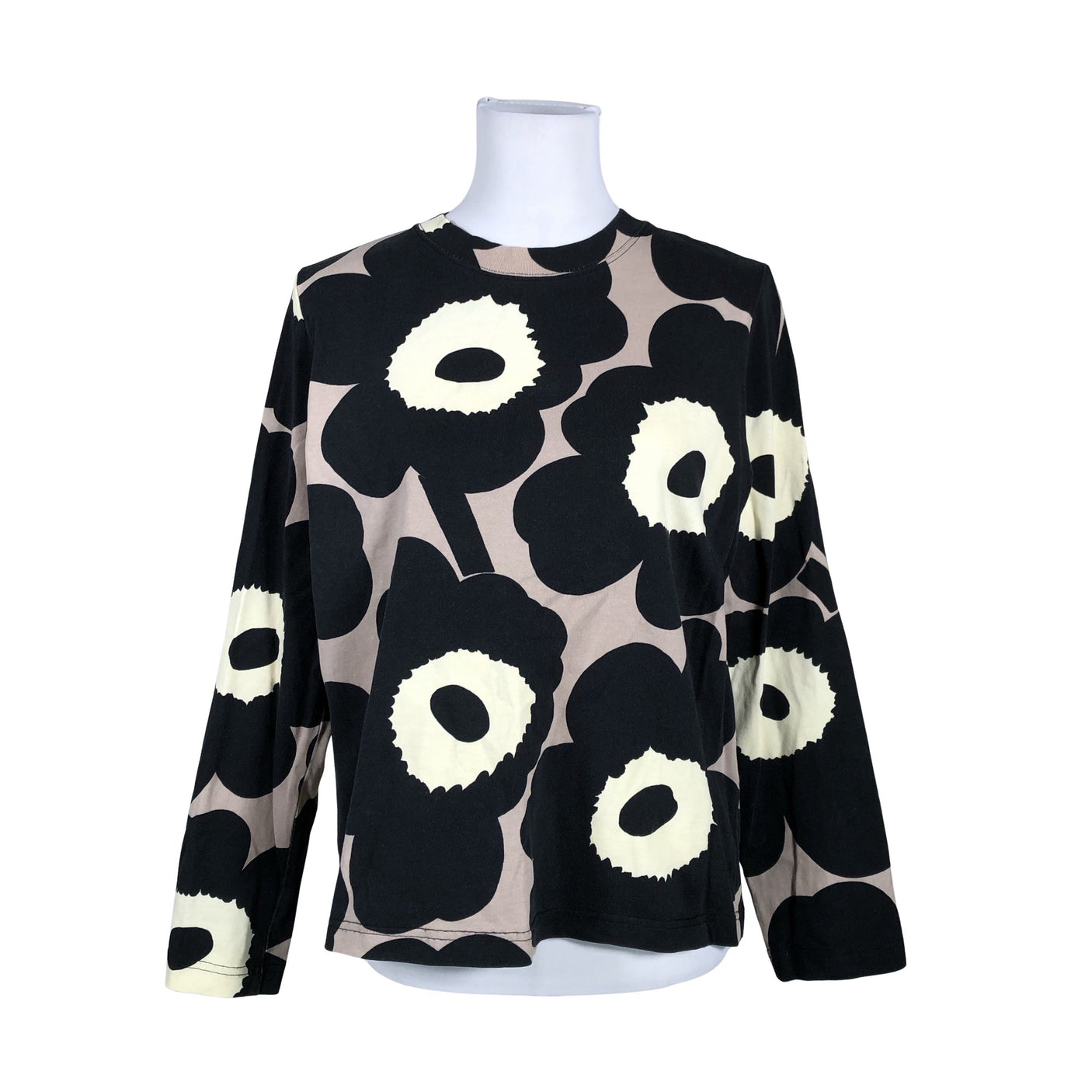 Naisten Marimekko - Trikoopaita, koko 38 - Beige (1)
