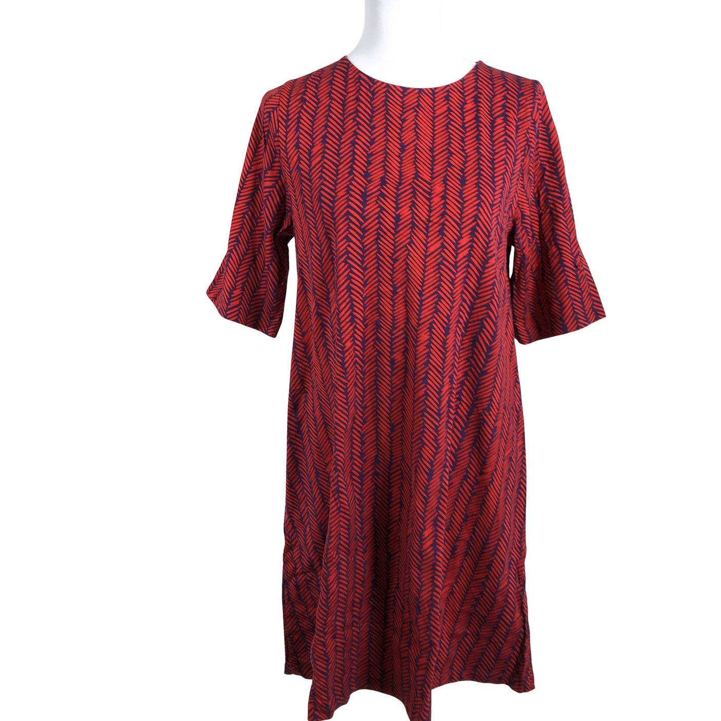 Naisten Marimekko - Trikoomekko, koko 34 - Punainen (1)