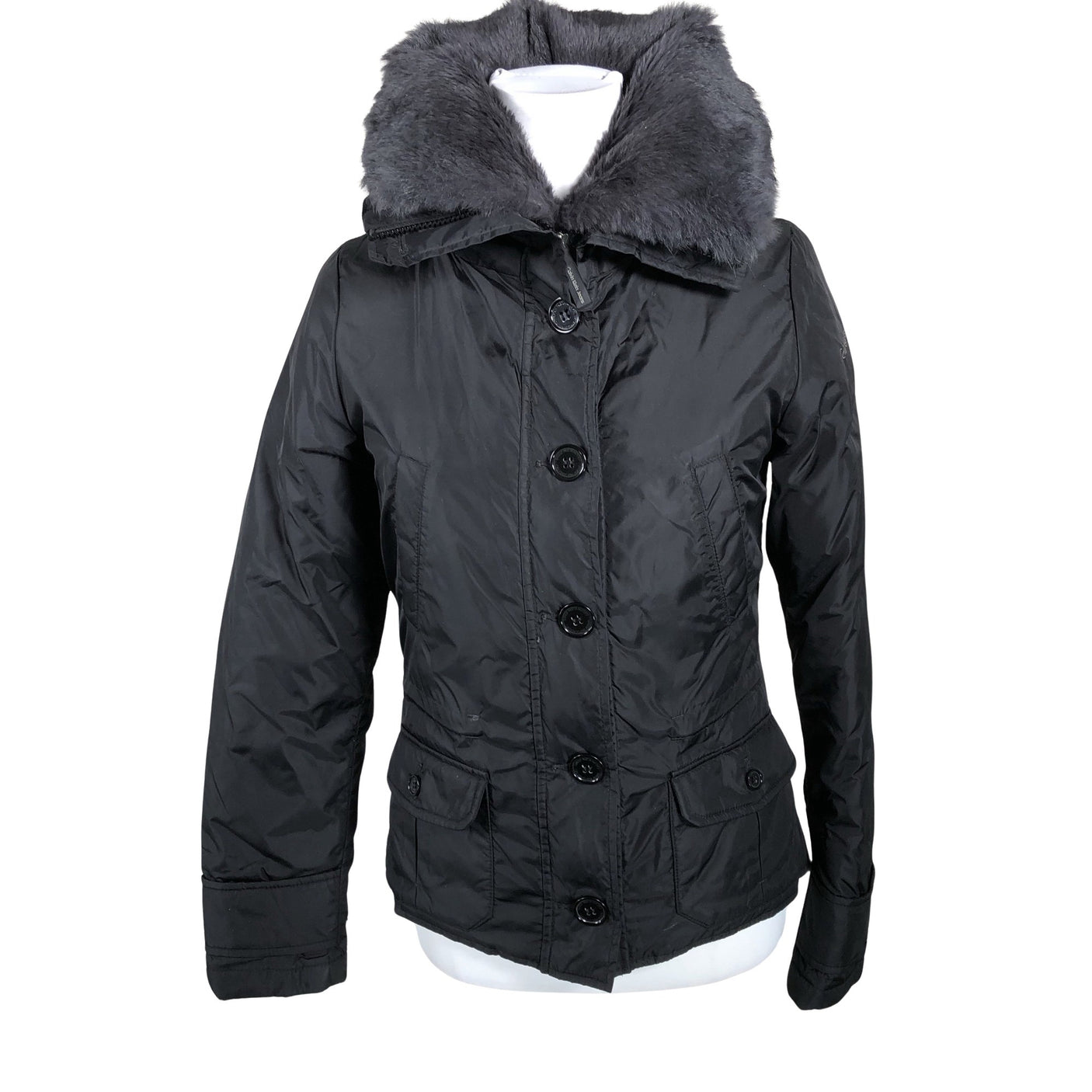 Naisten Calvin Klein Jeans - Untuvatakki, koko 38 - Musta (1)