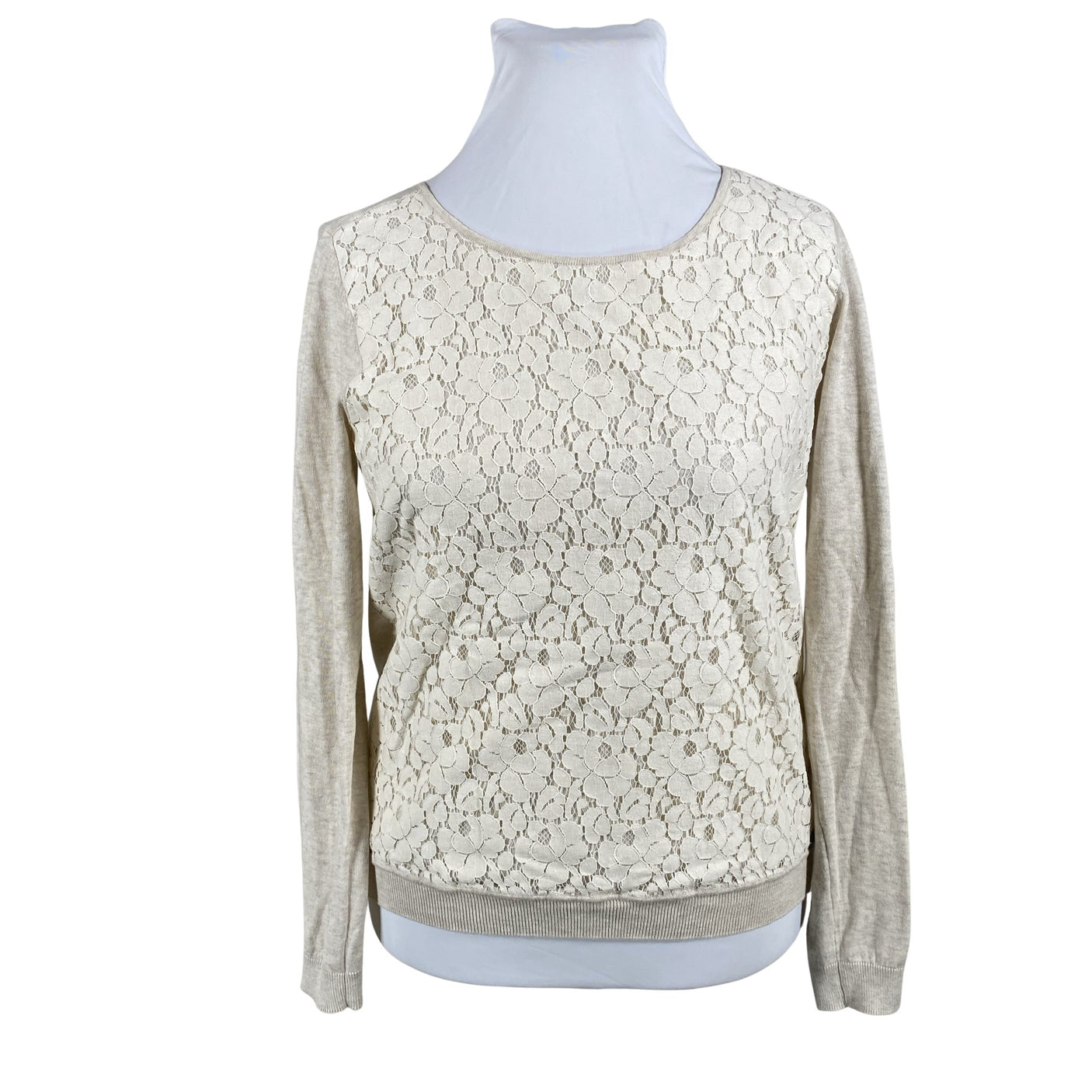 Naisten Tom Tailor - Neulepaita, koko 42 - Beige (1)