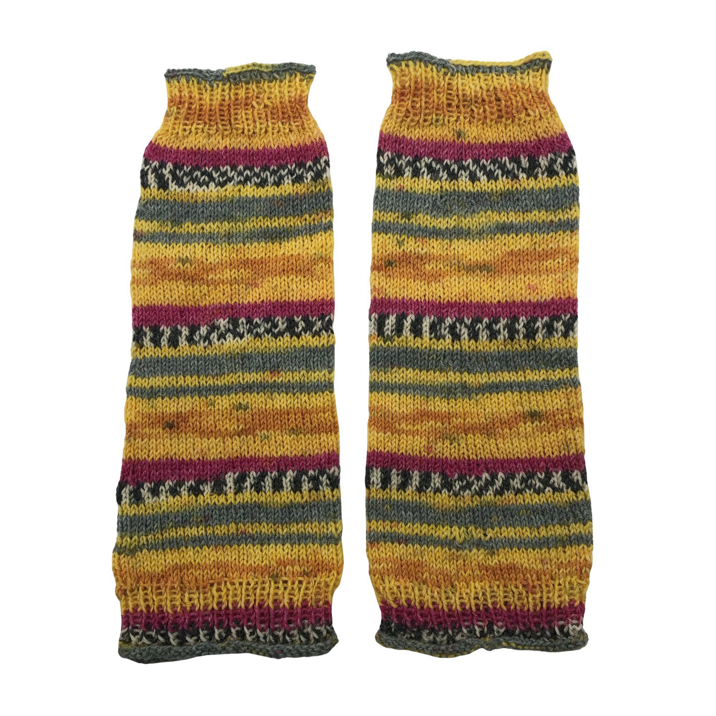 Naisten Handmade - Säärystimet, koko Ei kokoa - Keltainen (2)