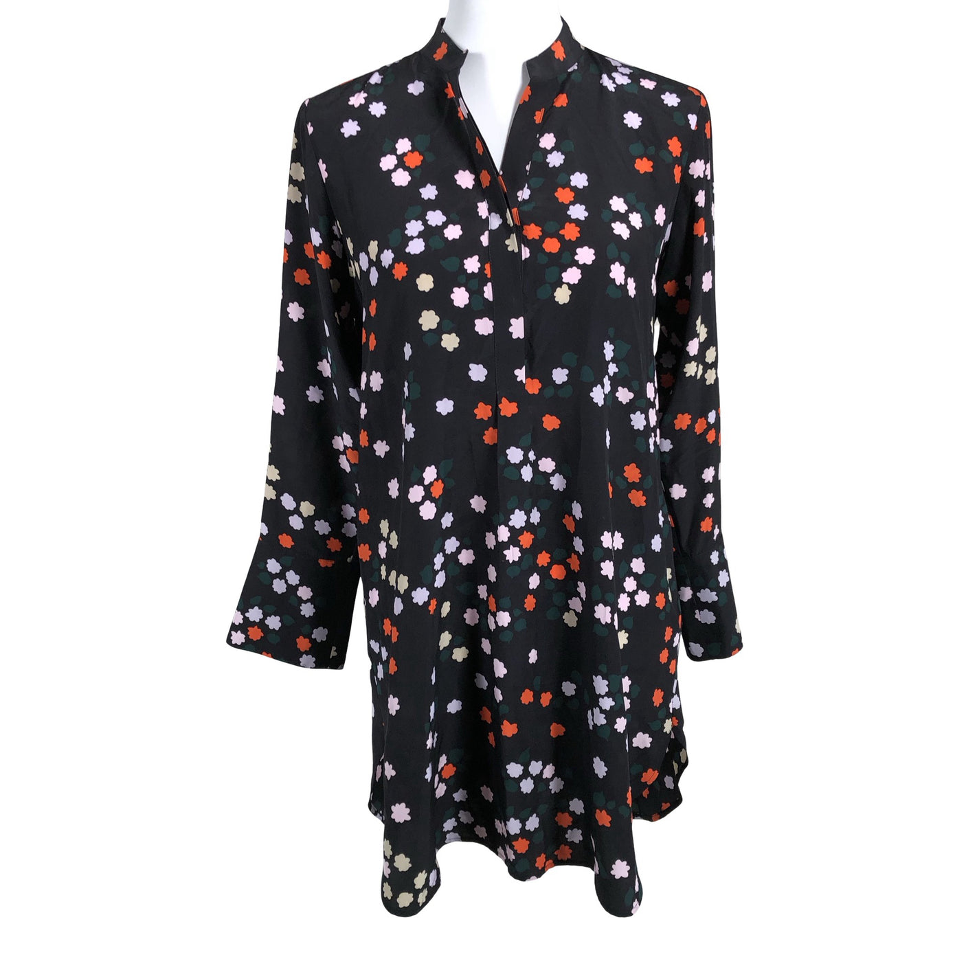 Naisten Marimekko - Sifonkitunika, koko 34 - Musta (1)