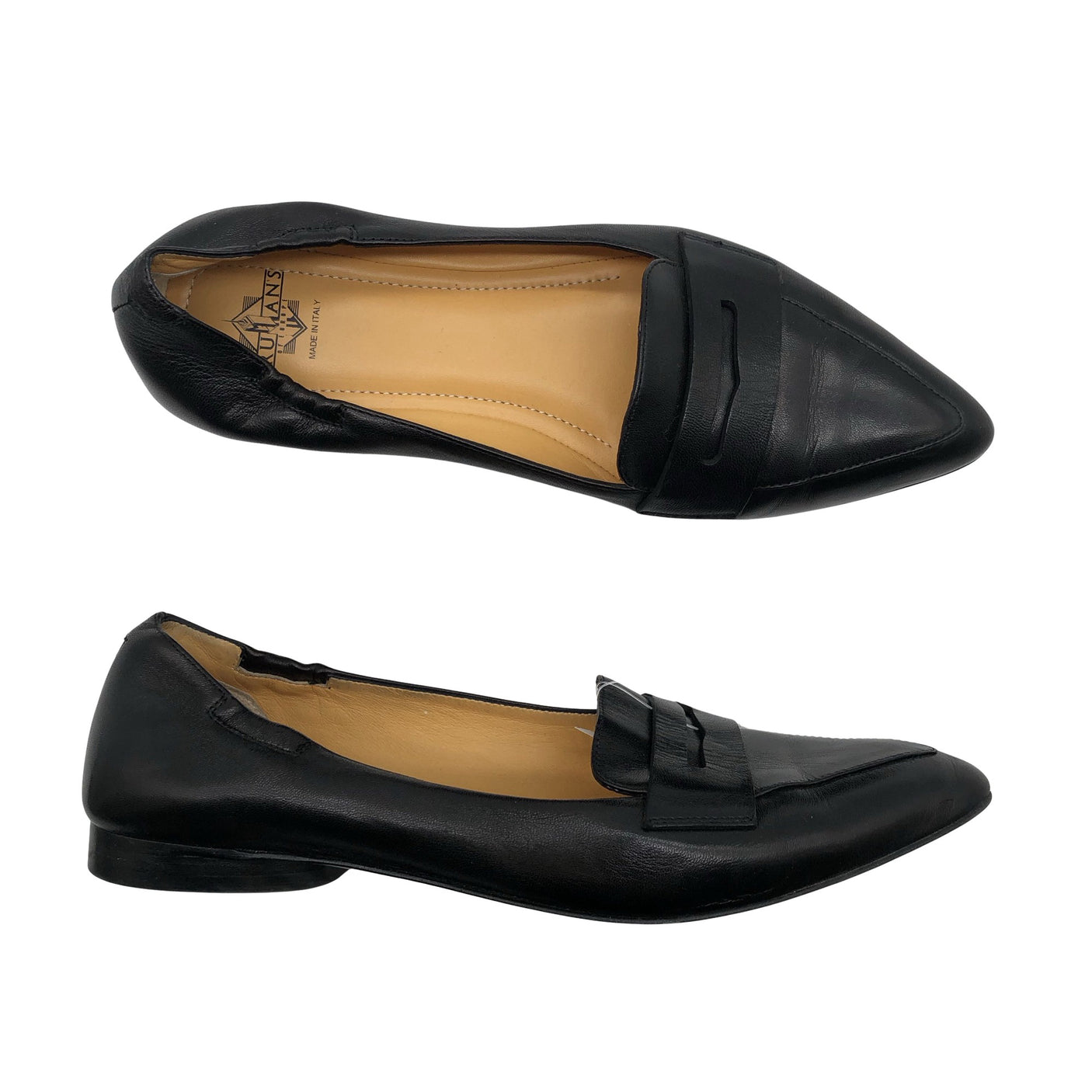 Naisten Truman's - Loaferit, koko 38 - Musta (1)
