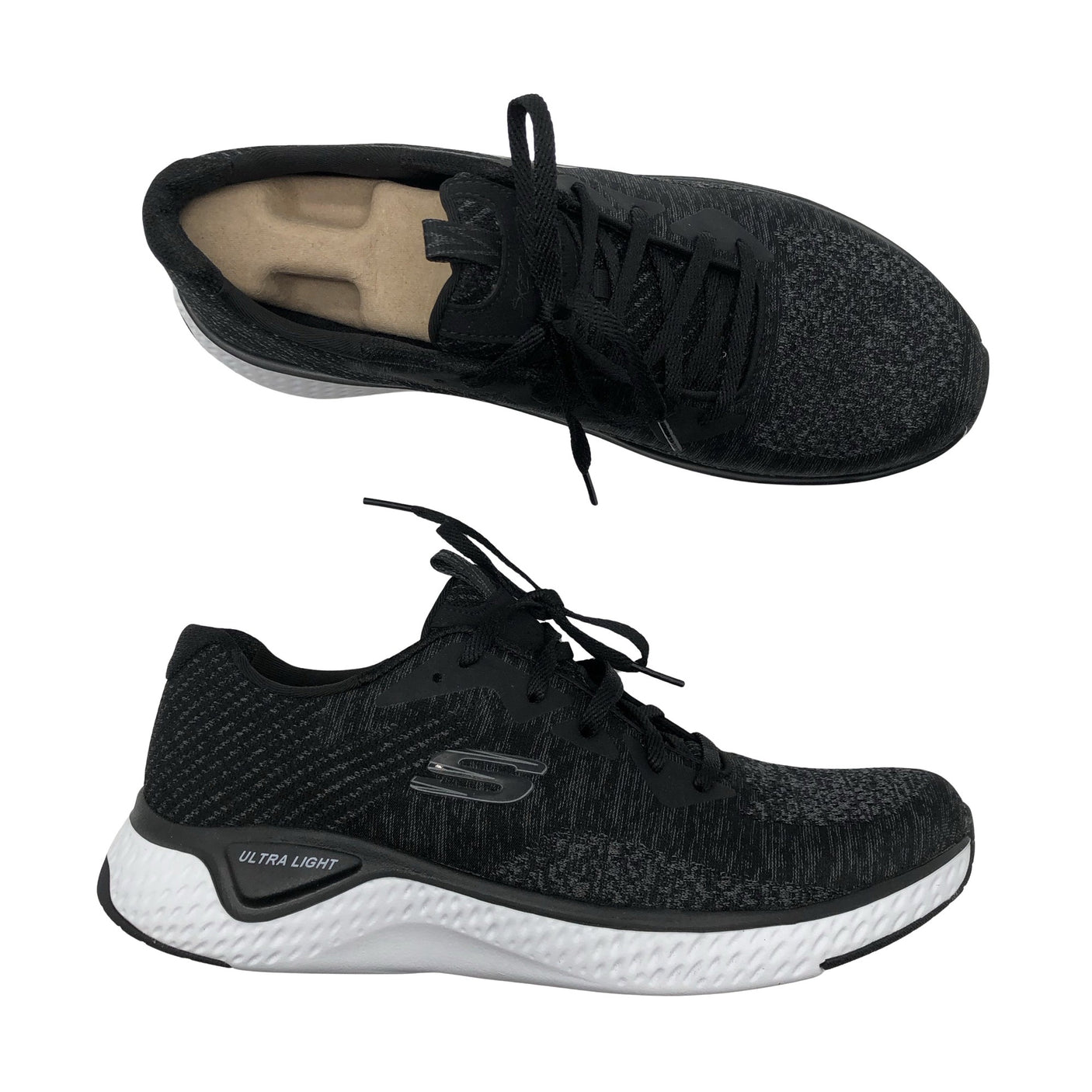 Naisten Skechers - Tennarit, koko 40 - Musta (1)