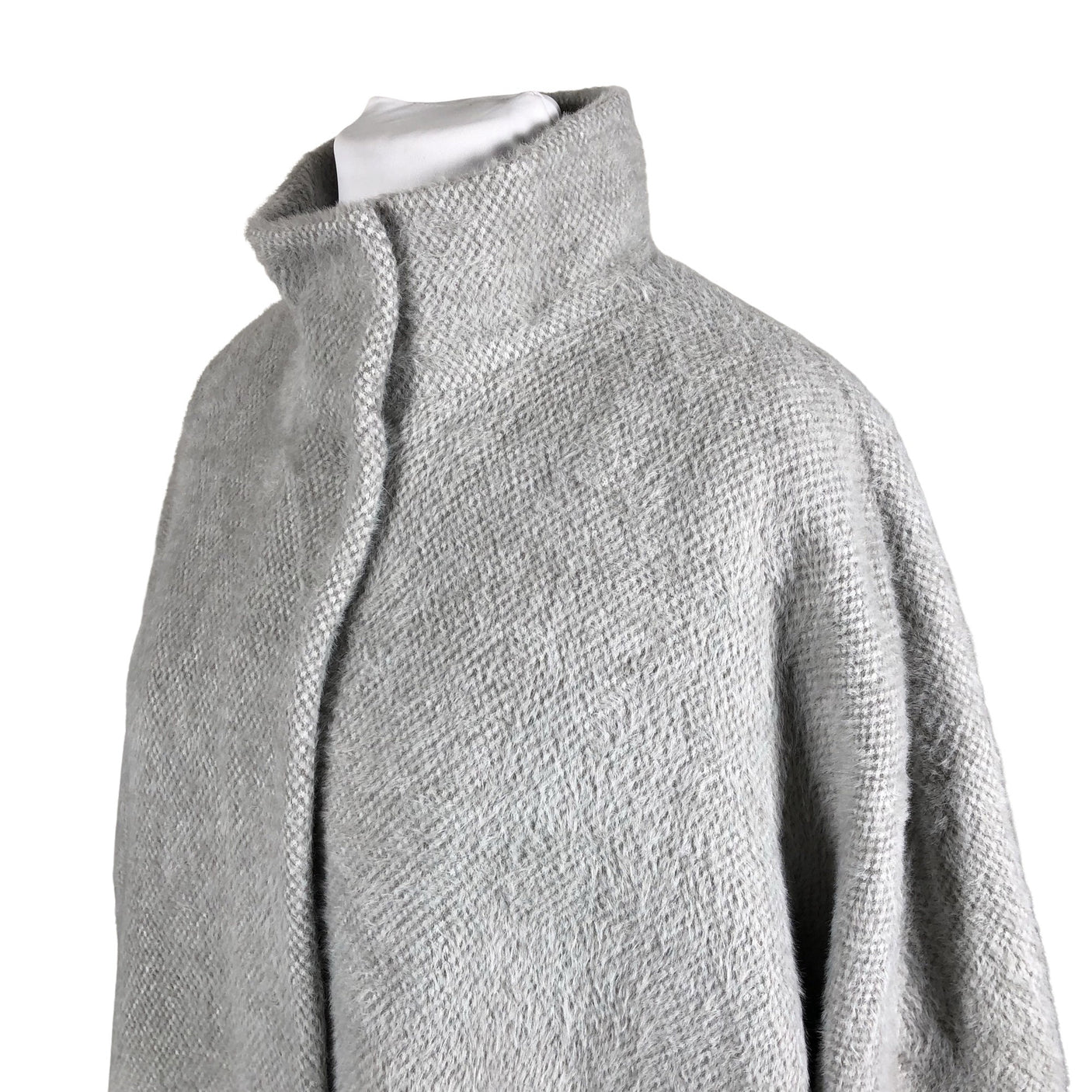 Naisten Comma - Villakangastakki, koko 46 - Harmaa (3)