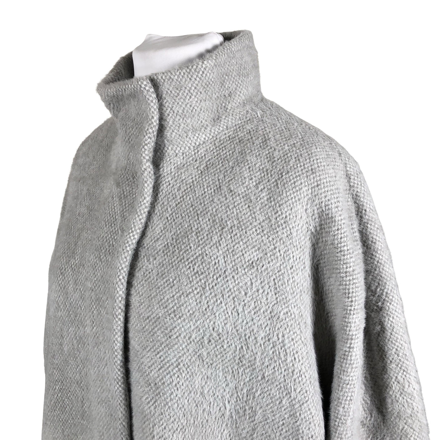 Naisten Comma - Villakangastakki, koko 46 - Harmaa (5)