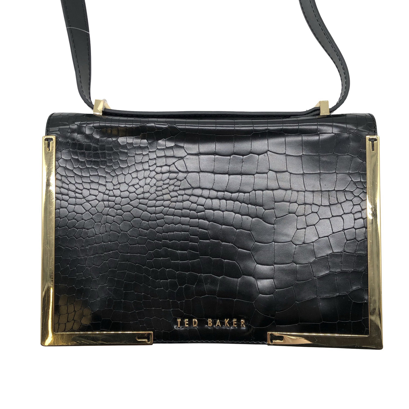 Naisten Ted Baker - Olkalaukku, koko Midi - Musta (4)