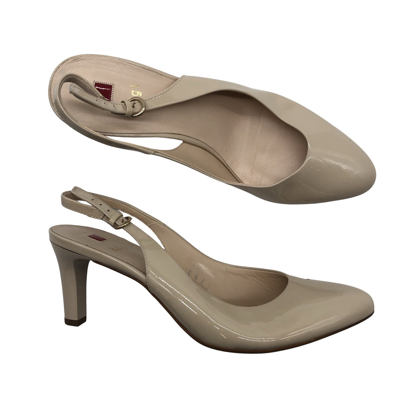 Naisten Högl - Korkokengät, koko 38 - Beige (2)