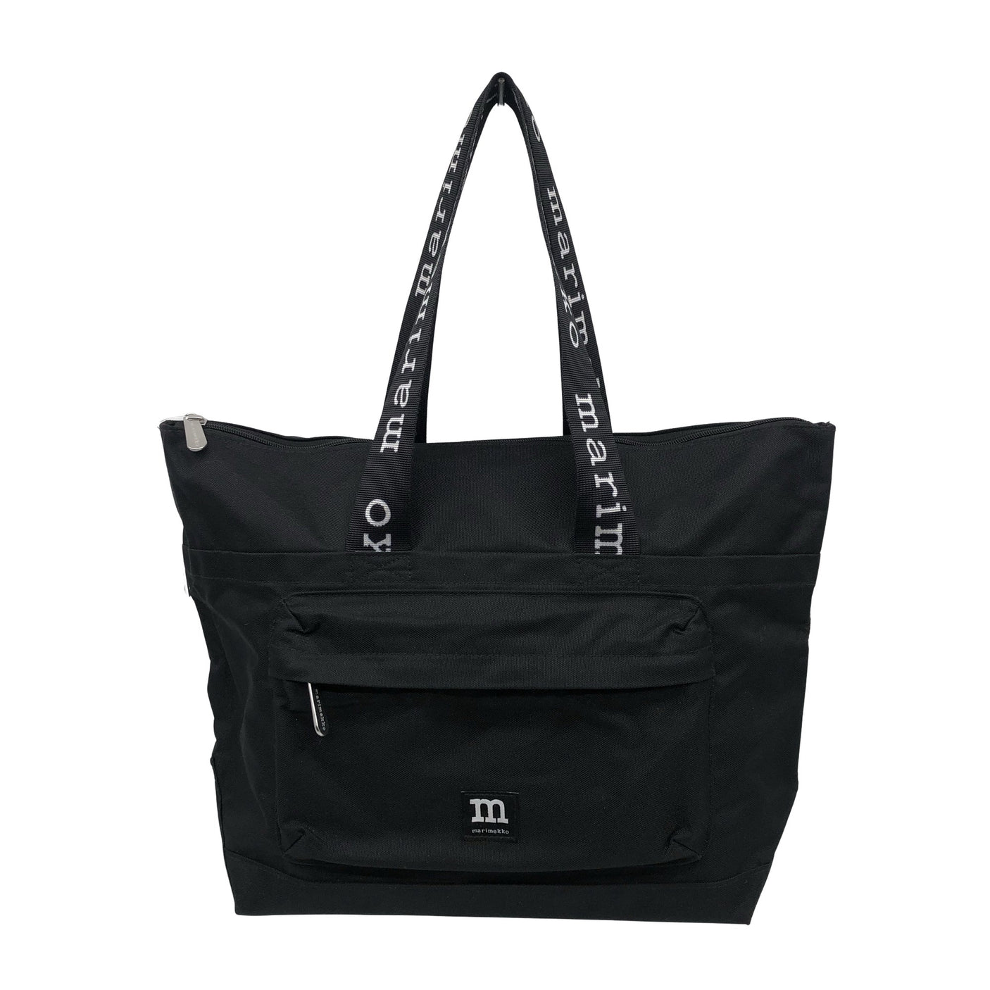 Naisten Marimekko - Käsilaukku, koko Maxi - Musta (4)