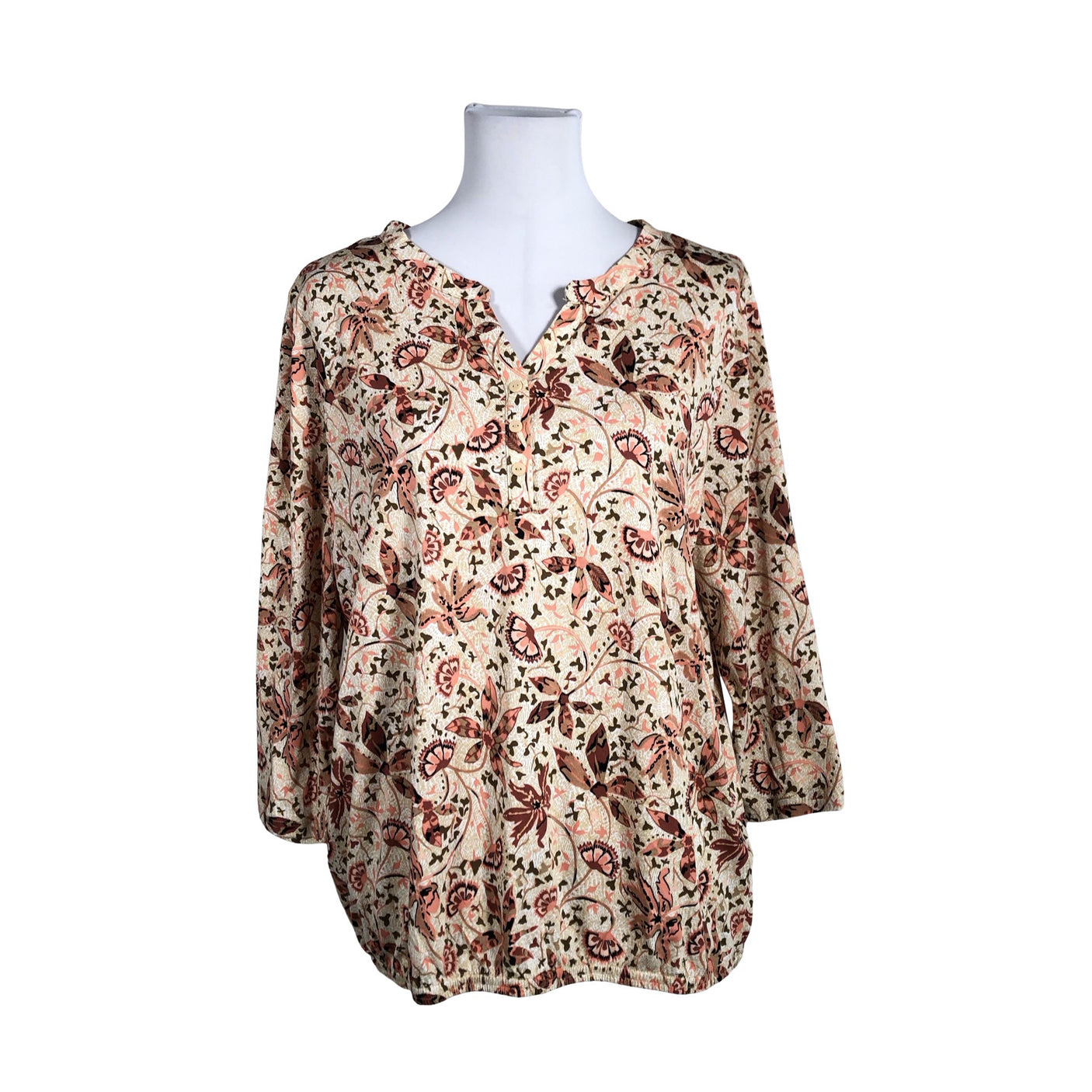 Naisten Soyaconcept - Trikoopaita, koko 40 - Beige (1)