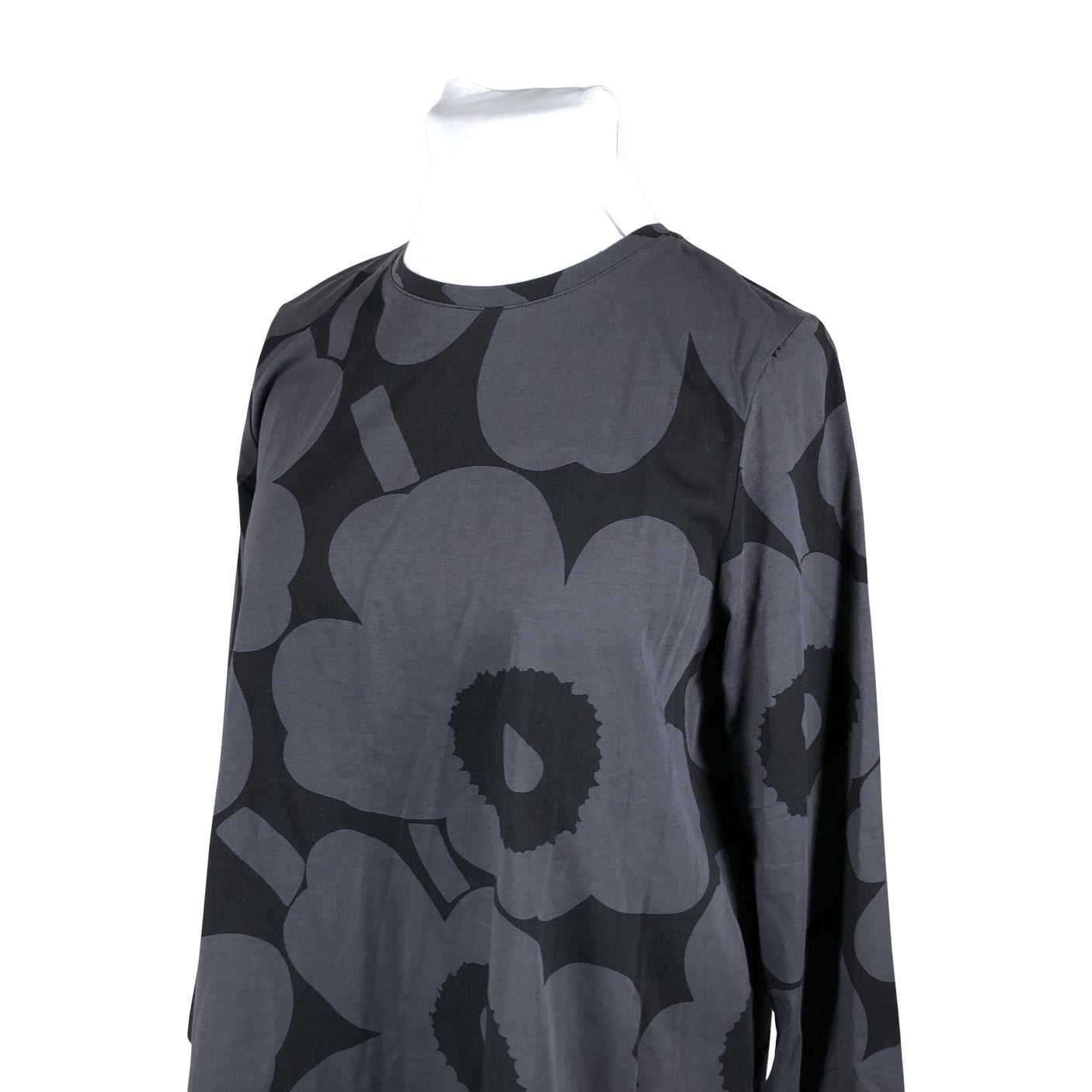 Naisten Marimekko - Trikoomekko, koko 42 - Harmaa (3)