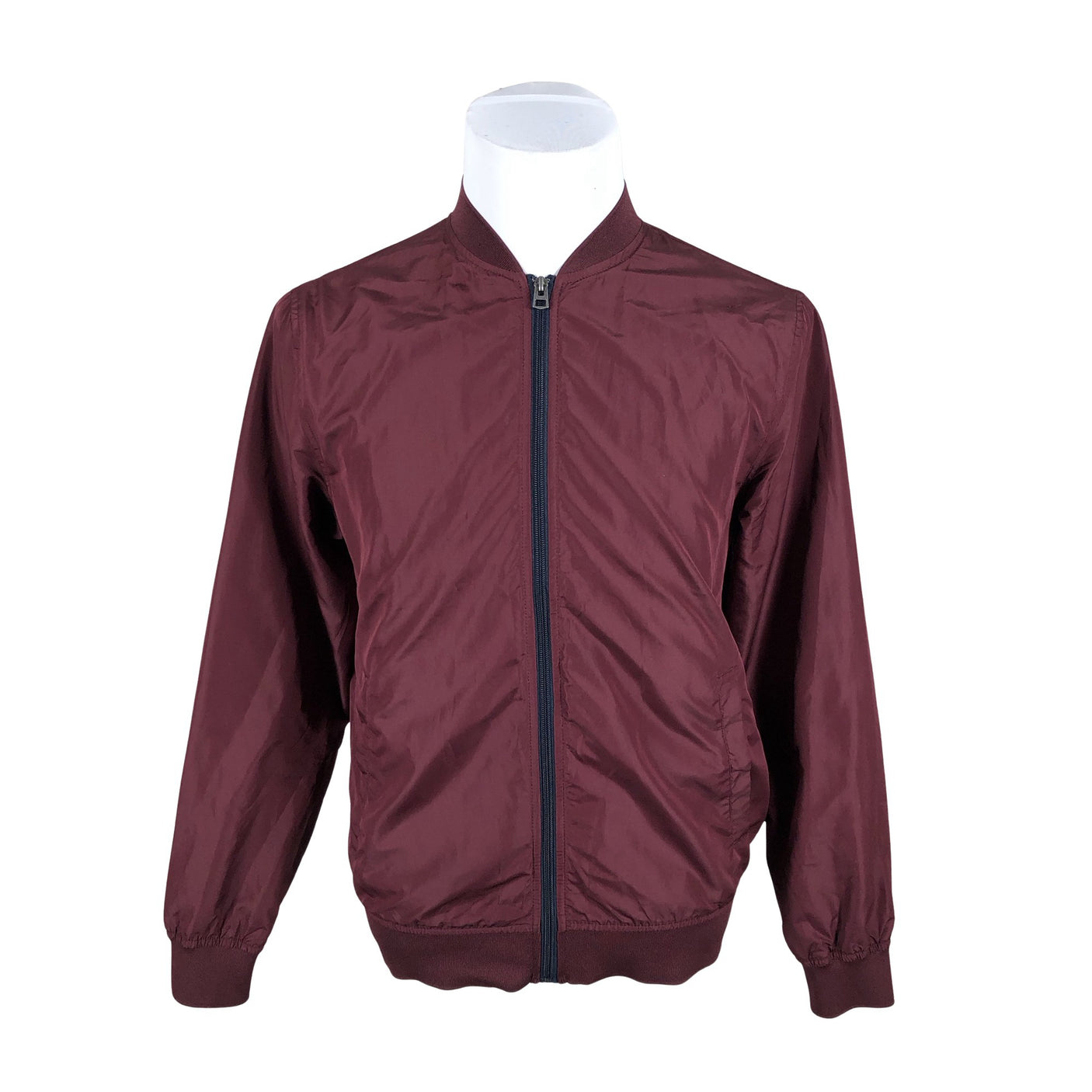 Miesten Jack & Jones - Urheilutakki, koko M - Viininpunainen (2)