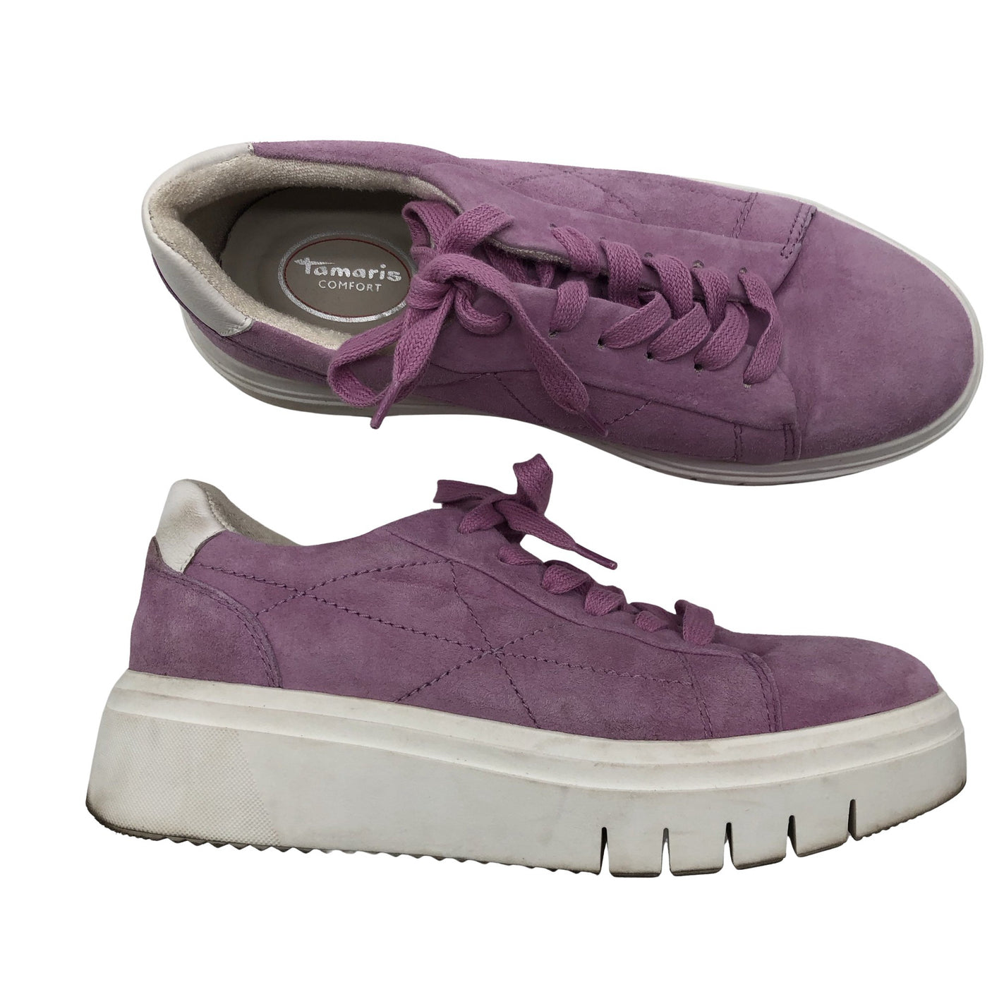 Naisten Tamaris - Tennarit, koko 38 - Violetti (1)