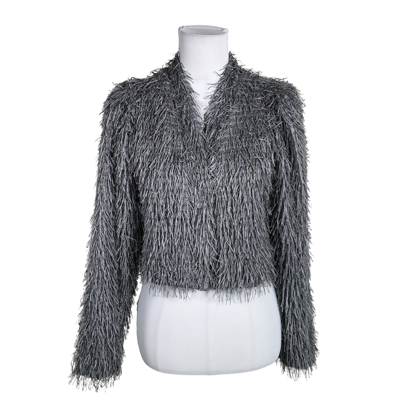 Naisten Elli White - Juhlabolero, koko 36 - Harmaa (1)