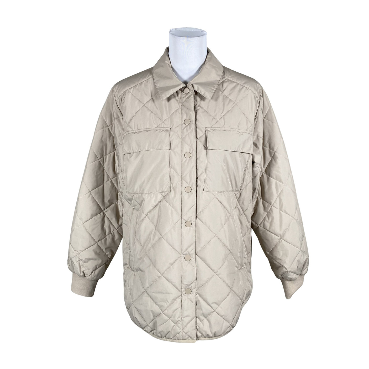 Naisten Makia - Tikkitakki, koko 38 - Beige (1)