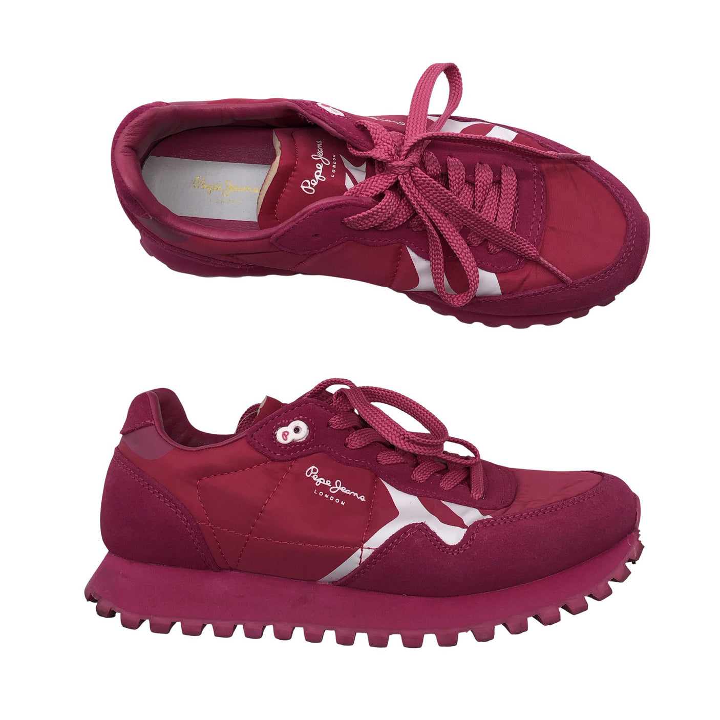 Naisten Pepe Jeans - Tennarit, koko 39 - Pinkki (2)