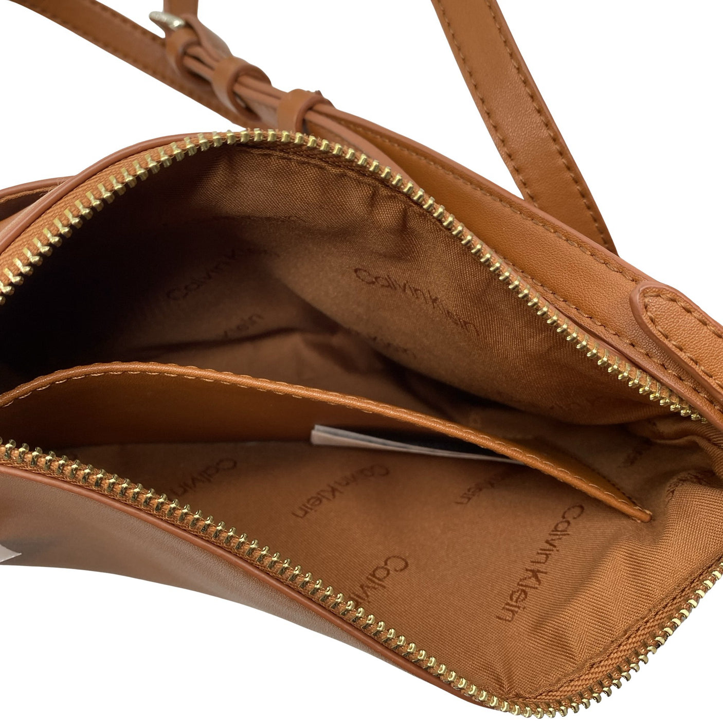 Naisten Calvin Klein - Olkalaukku, koko Mini - Ruskea (3)