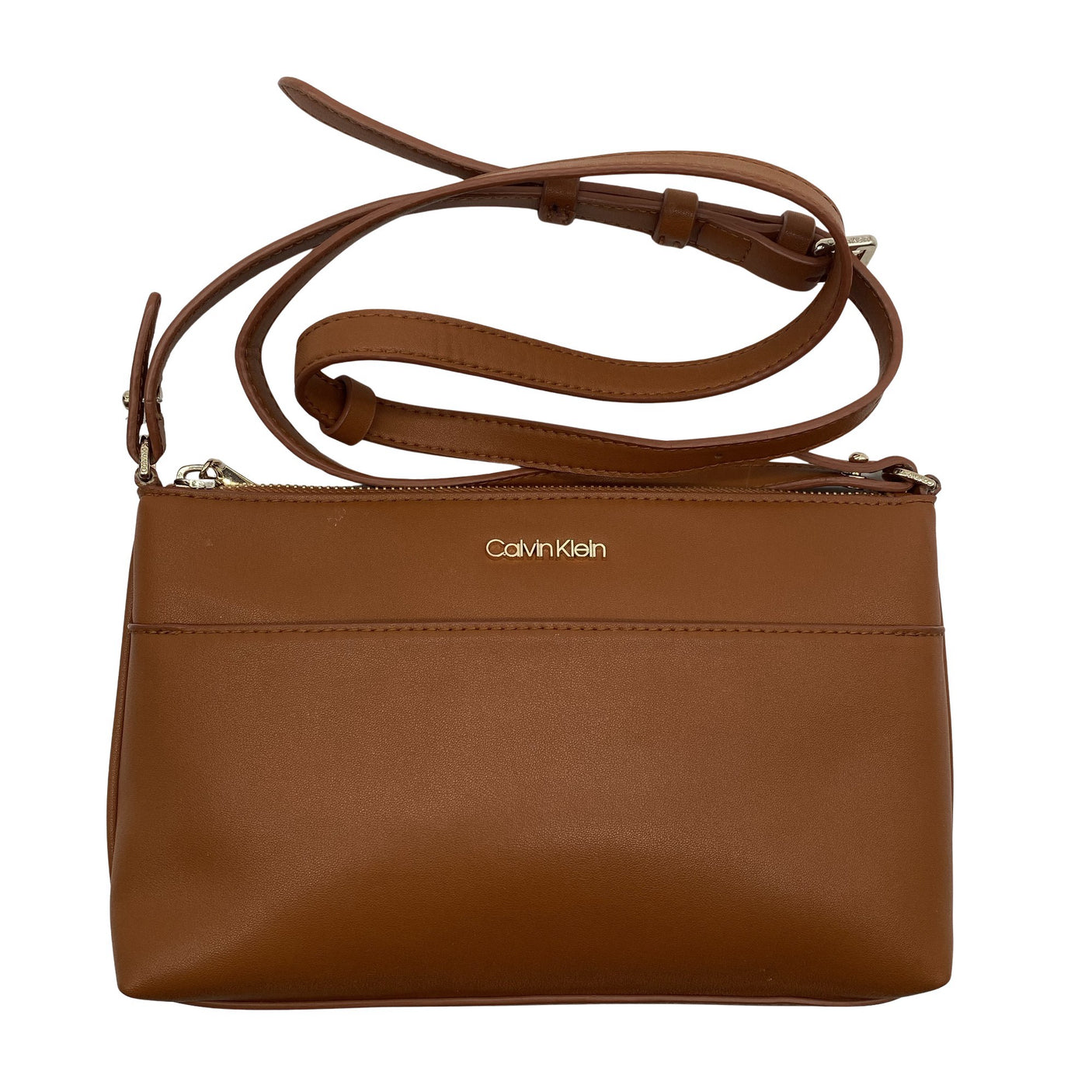 Naisten Calvin Klein - Olkalaukku, koko Mini - Ruskea (1)