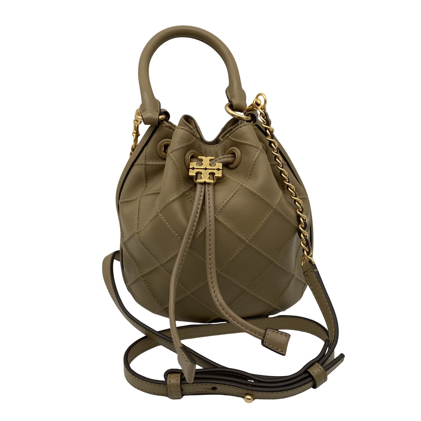 Naisten Tory Burch - Olkalaukku, koko Mini - Ruskea (1)