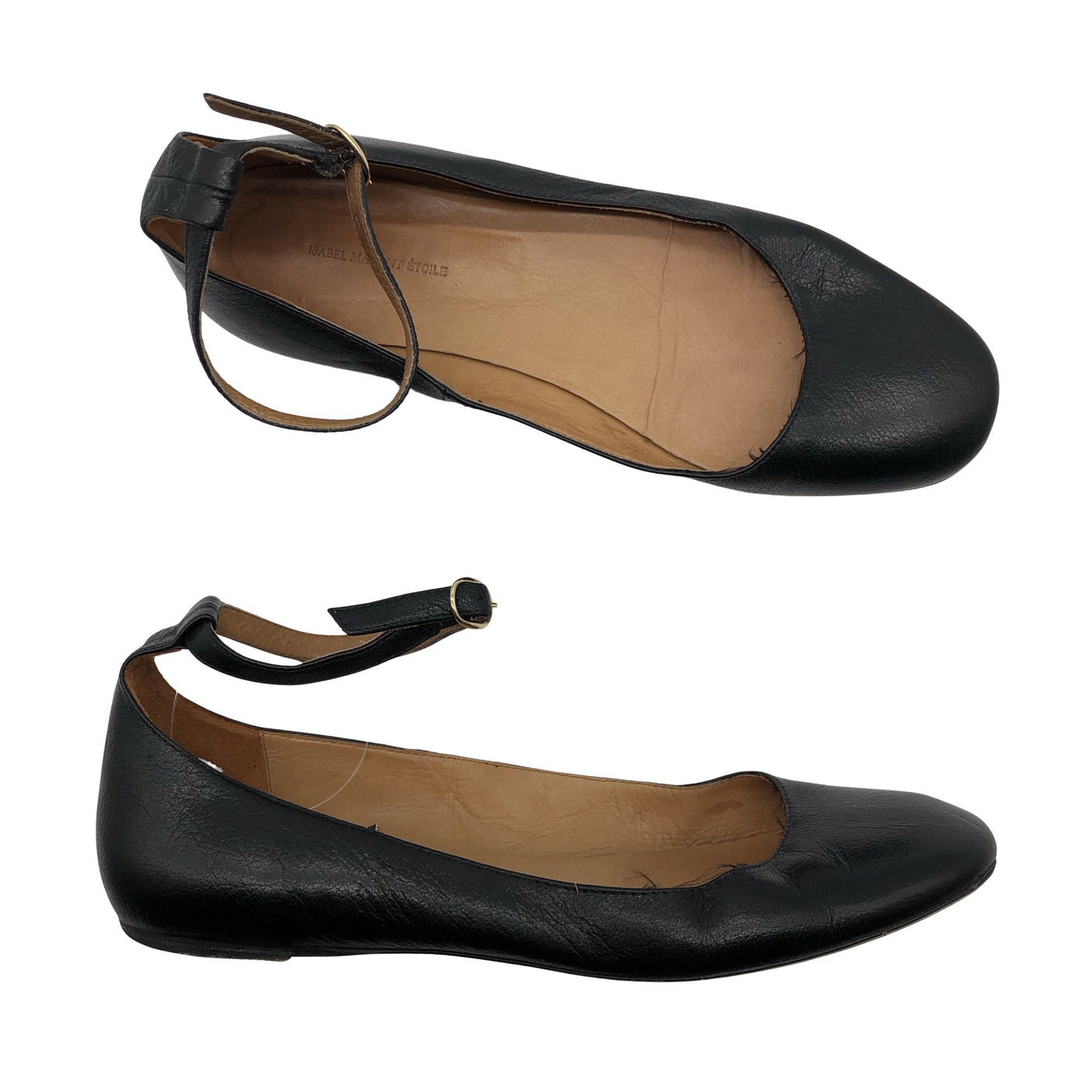Naisten Isabel Marant Étoile - Ballerinat, koko 39 - Musta (1)
