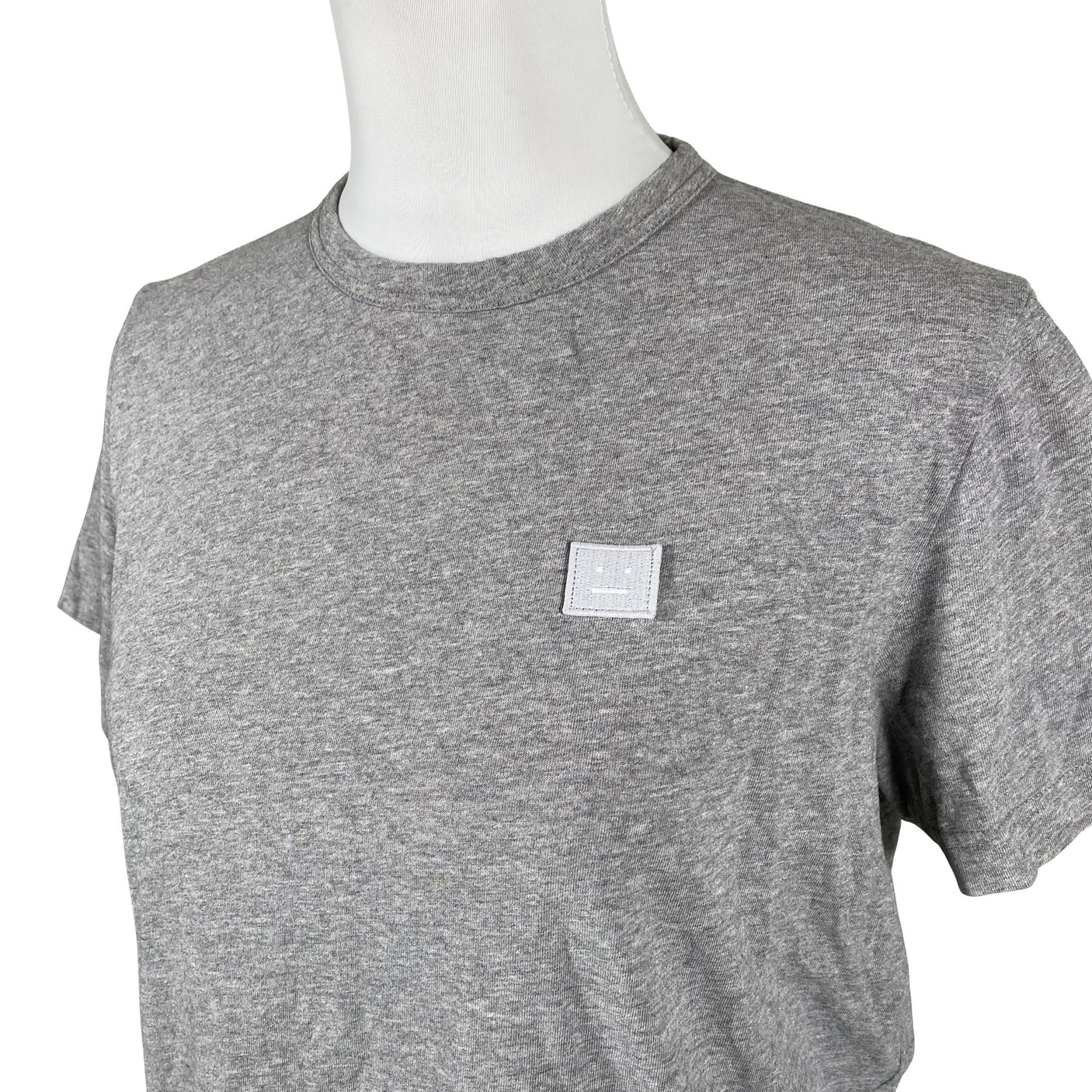Naisten Acne Studios - T-paita, koko 38 - Harmaa (2)