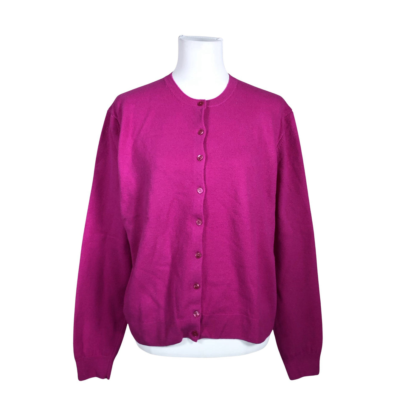 Naisten Benetton - Neuletakki, koko 40 - Violetti (1)