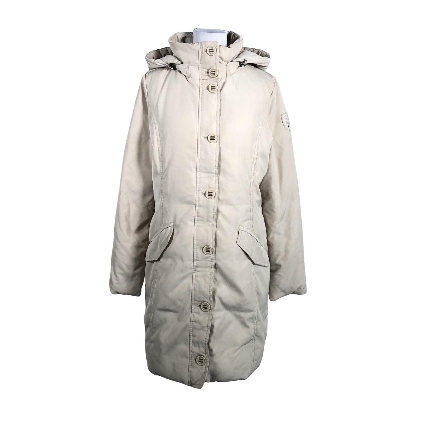 Naisten Tommy Hilfiger - Untuvatakki, koko 40 - Beige (1)