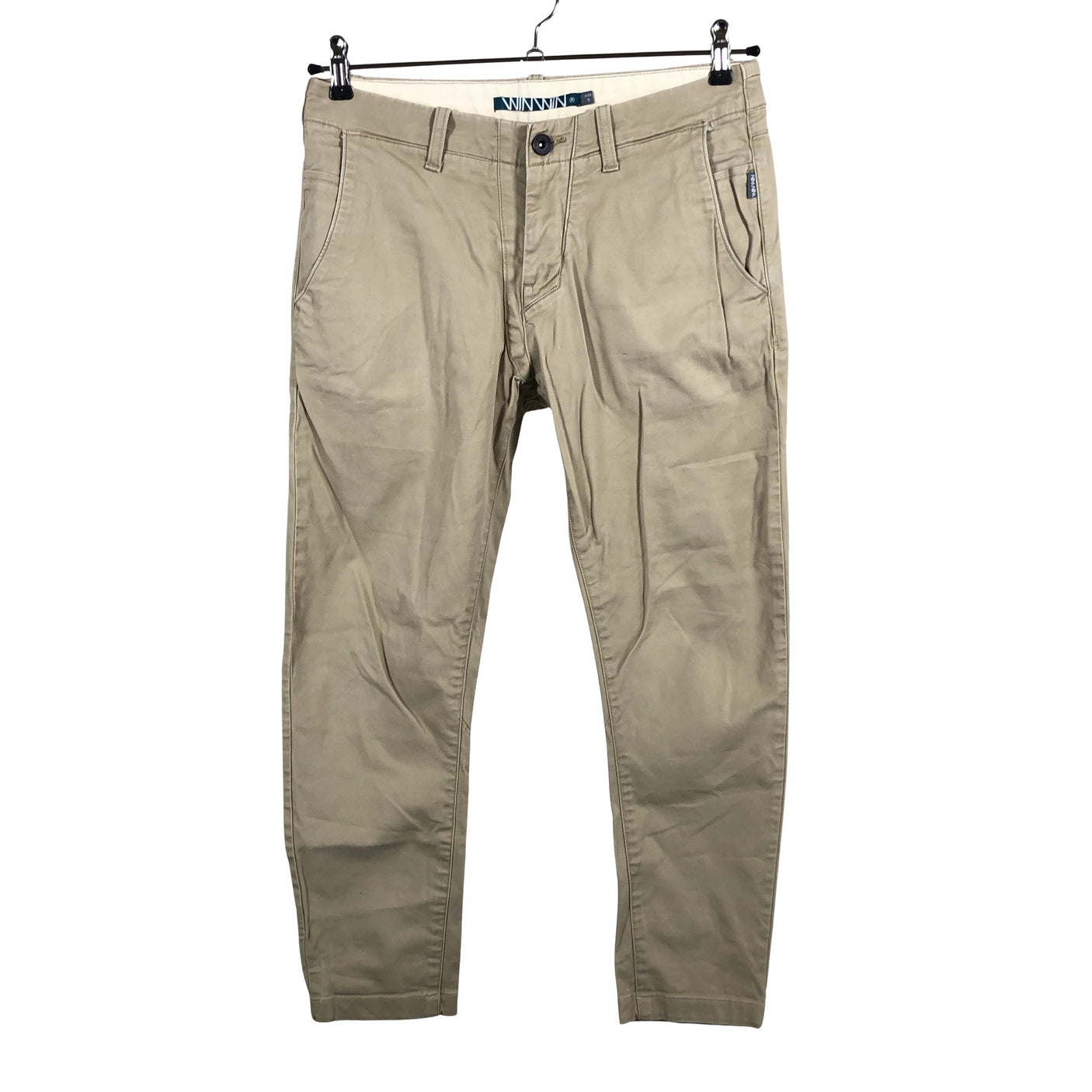 Miesten Win Win - Chinot, koko S - Beige (1)