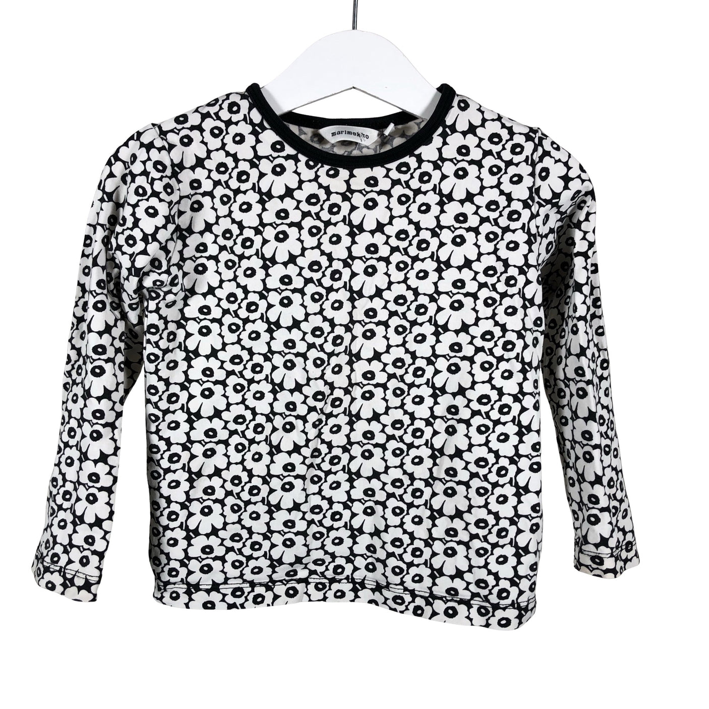 Unisex Marimekko - Trikoopaita, koko 92 - 98 - Musta (1)