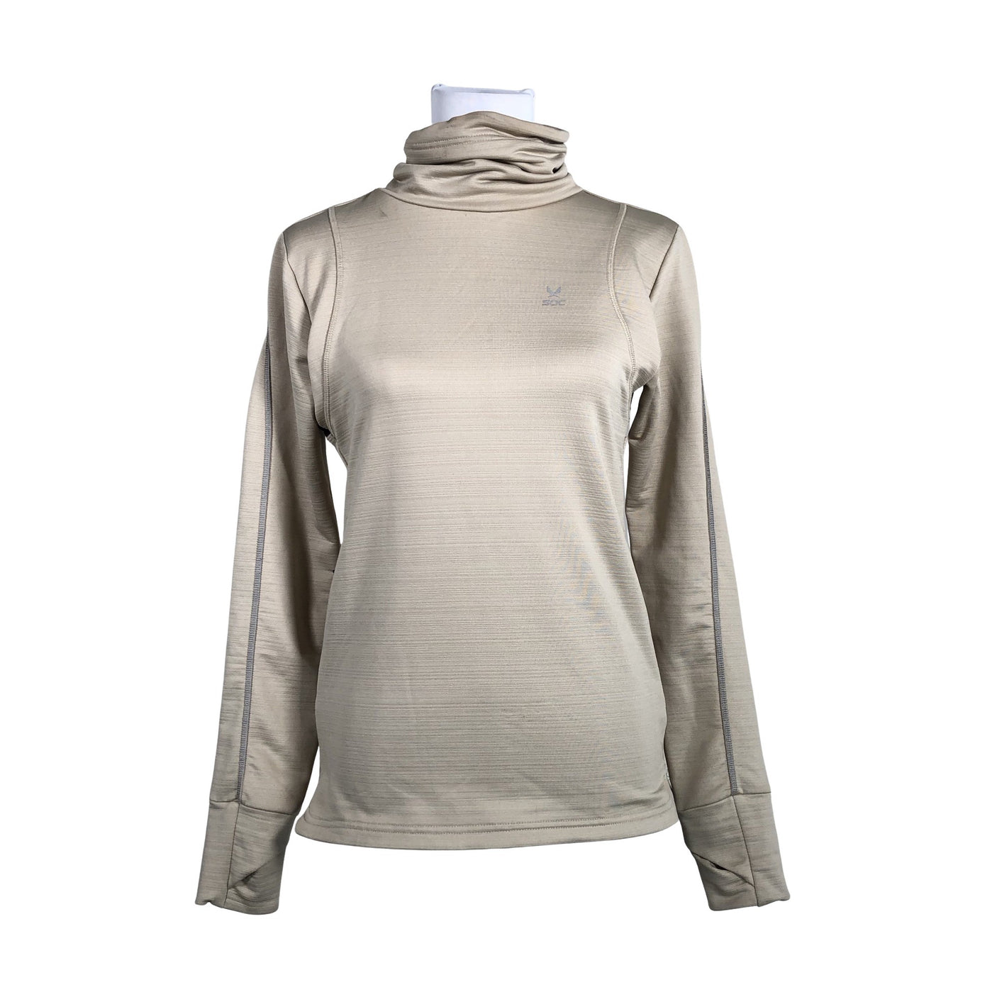 Naisten Soc - Urheilupaita, pitkät hihat, koko 36 - Beige (1)