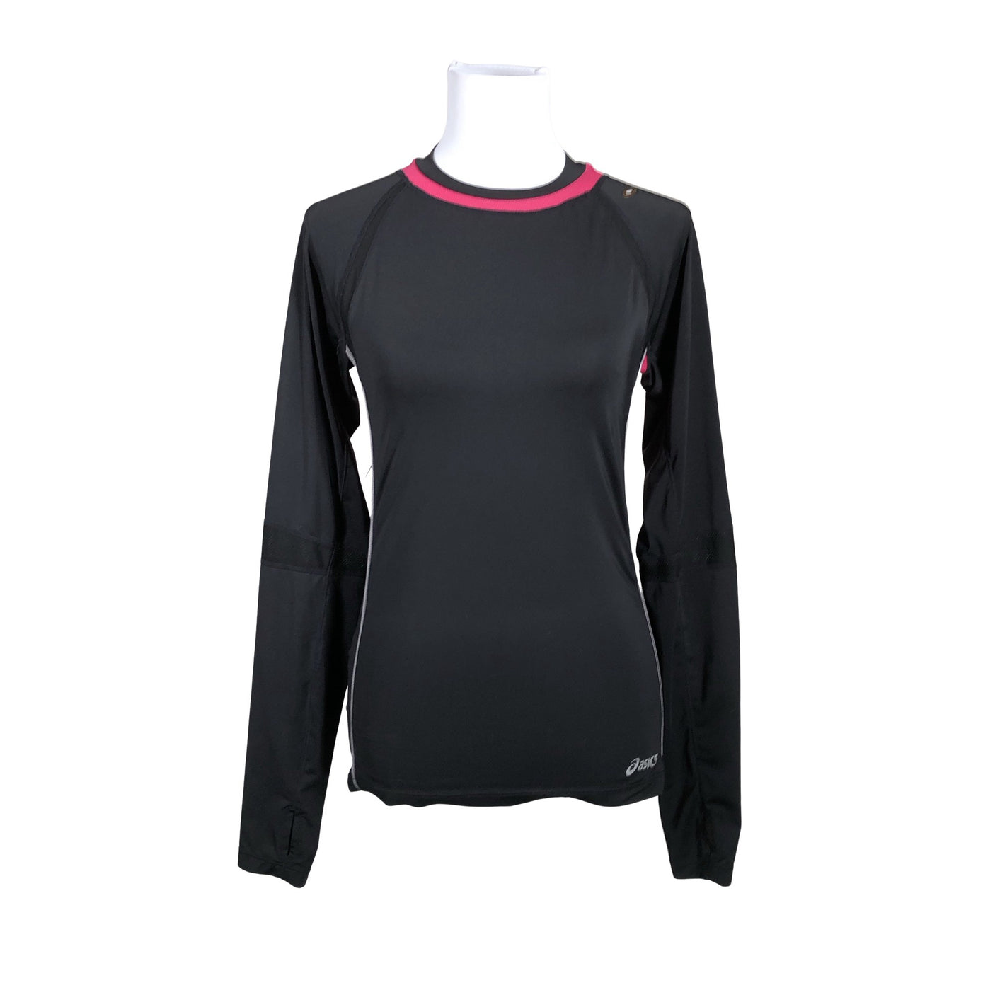 Naisten Asics - Urheilupaita, pitkät hihat, koko 36 - Musta (1)