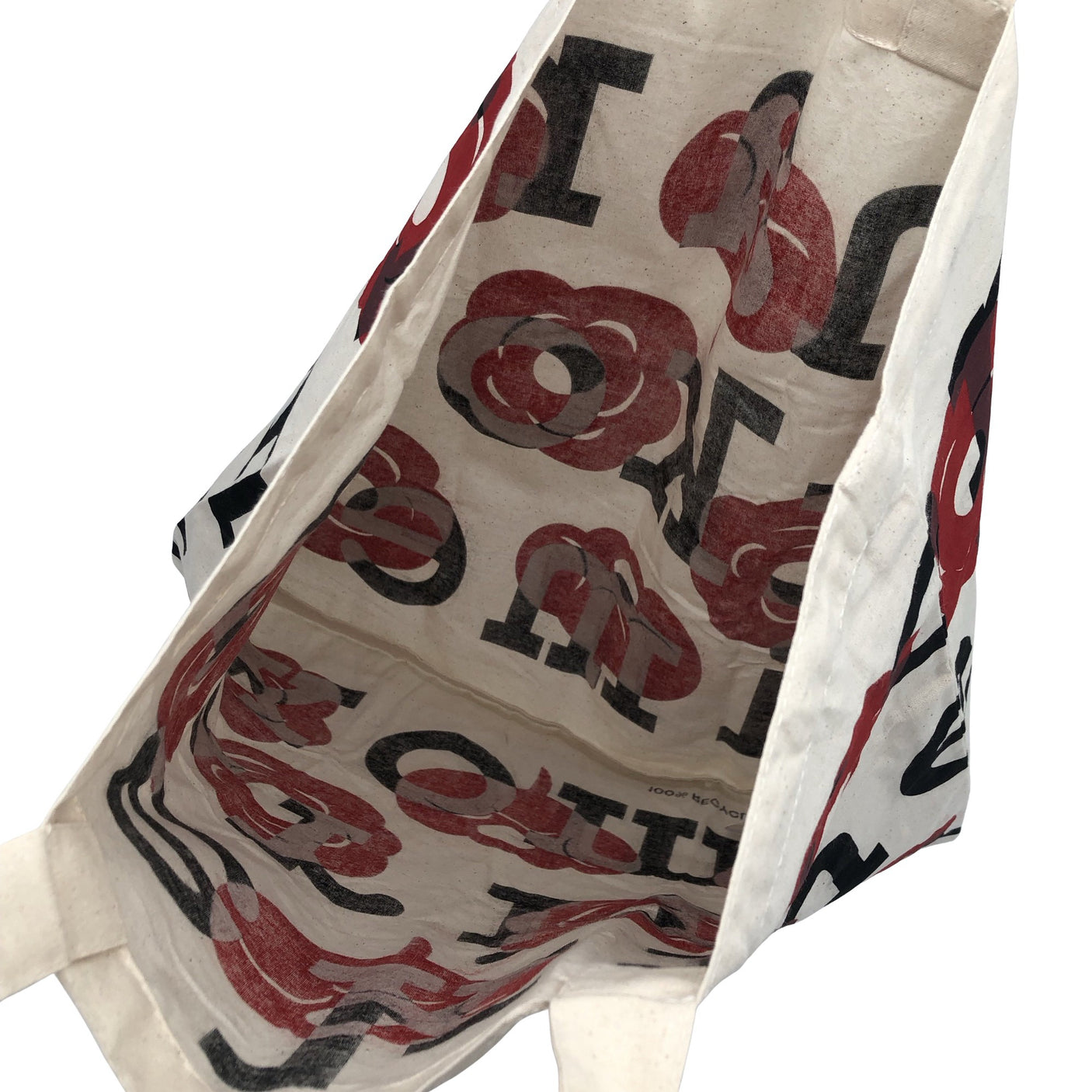 Unisex Marimekko - Ostoskassi, koko Maxi - Punainen (2)