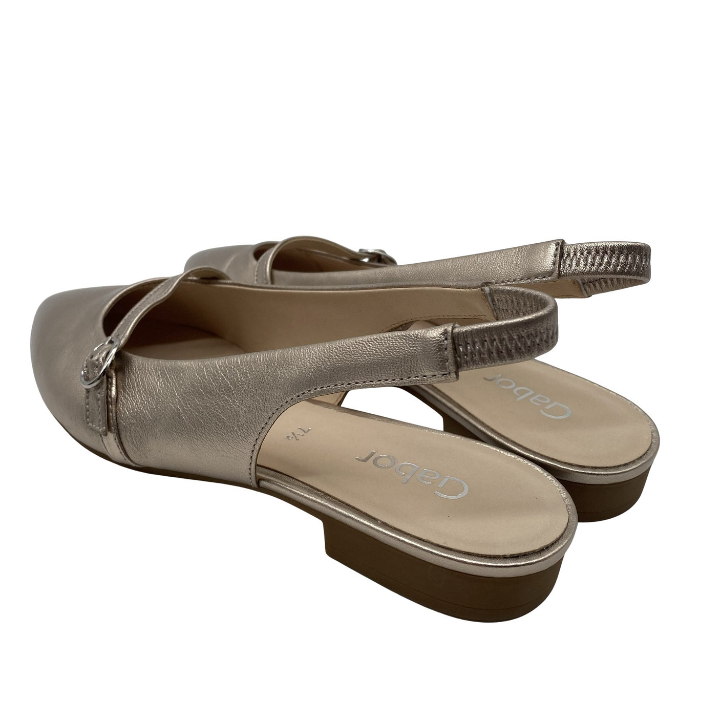 Naisten Gabor - Ballerinat, koko 41 - Kulta (3)