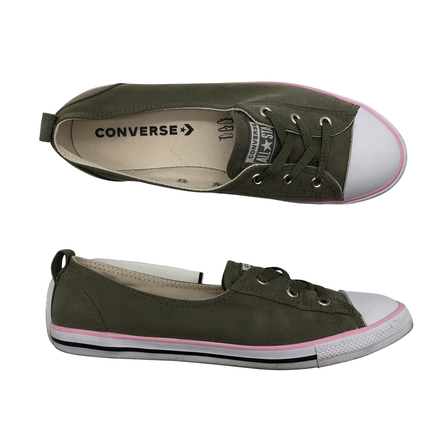 Naisten Converse - Loaferit, koko 41 - Vihreä (1)