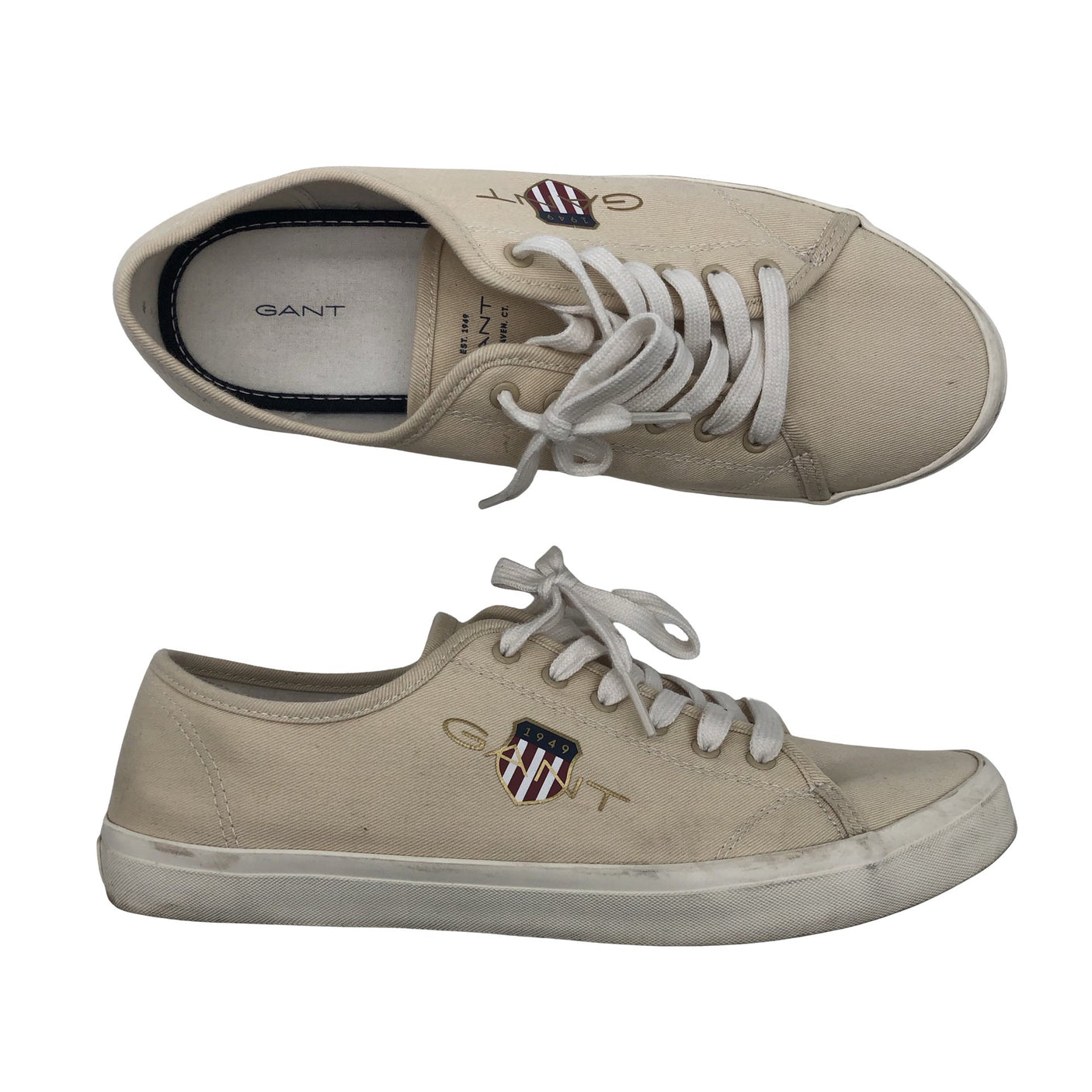 Naisten Gant - Tennarit, koko 41 - Beige (2)