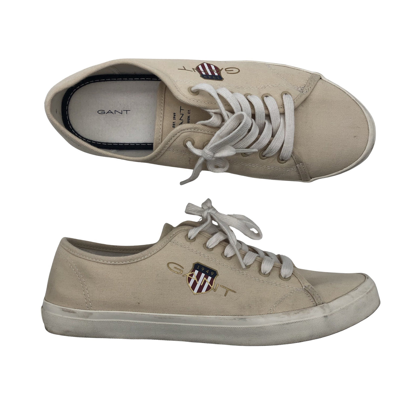 Naisten Gant - Tennarit, koko 41 - Beige (1)