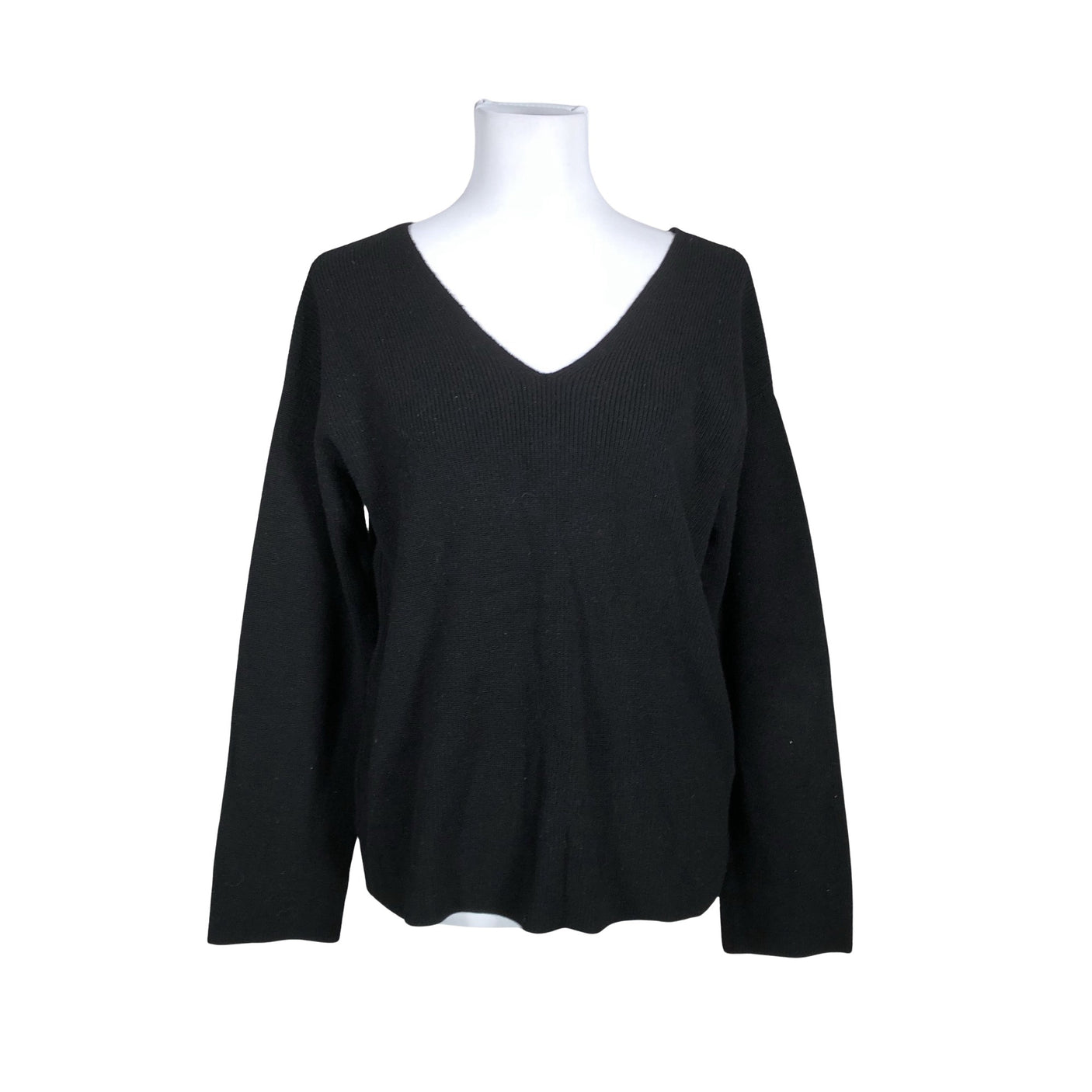 Naisten Massimo Dutti - Neulepaita, koko 36 - Musta (1)