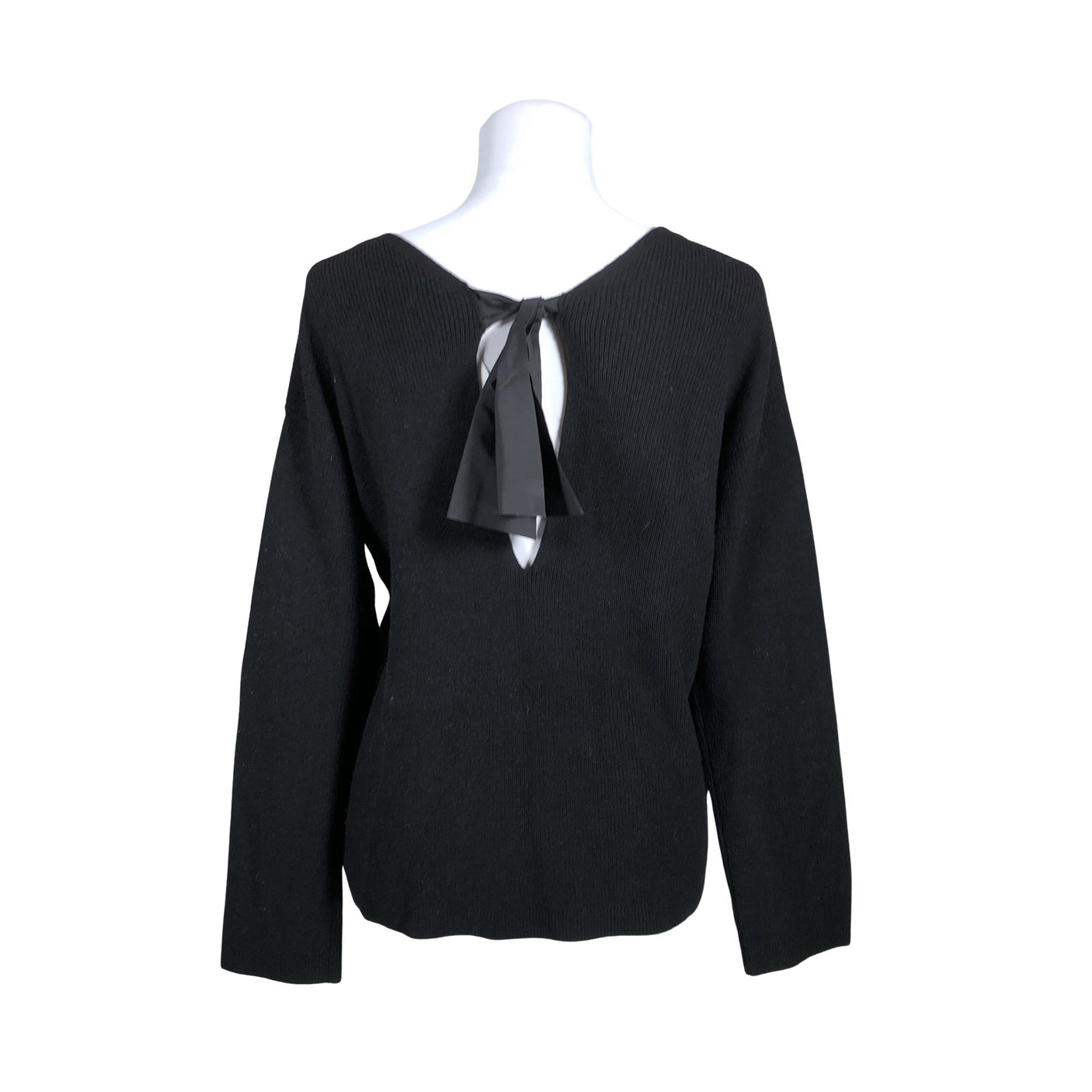 Naisten Massimo Dutti - Neulepaita, koko 36 - Musta (2)