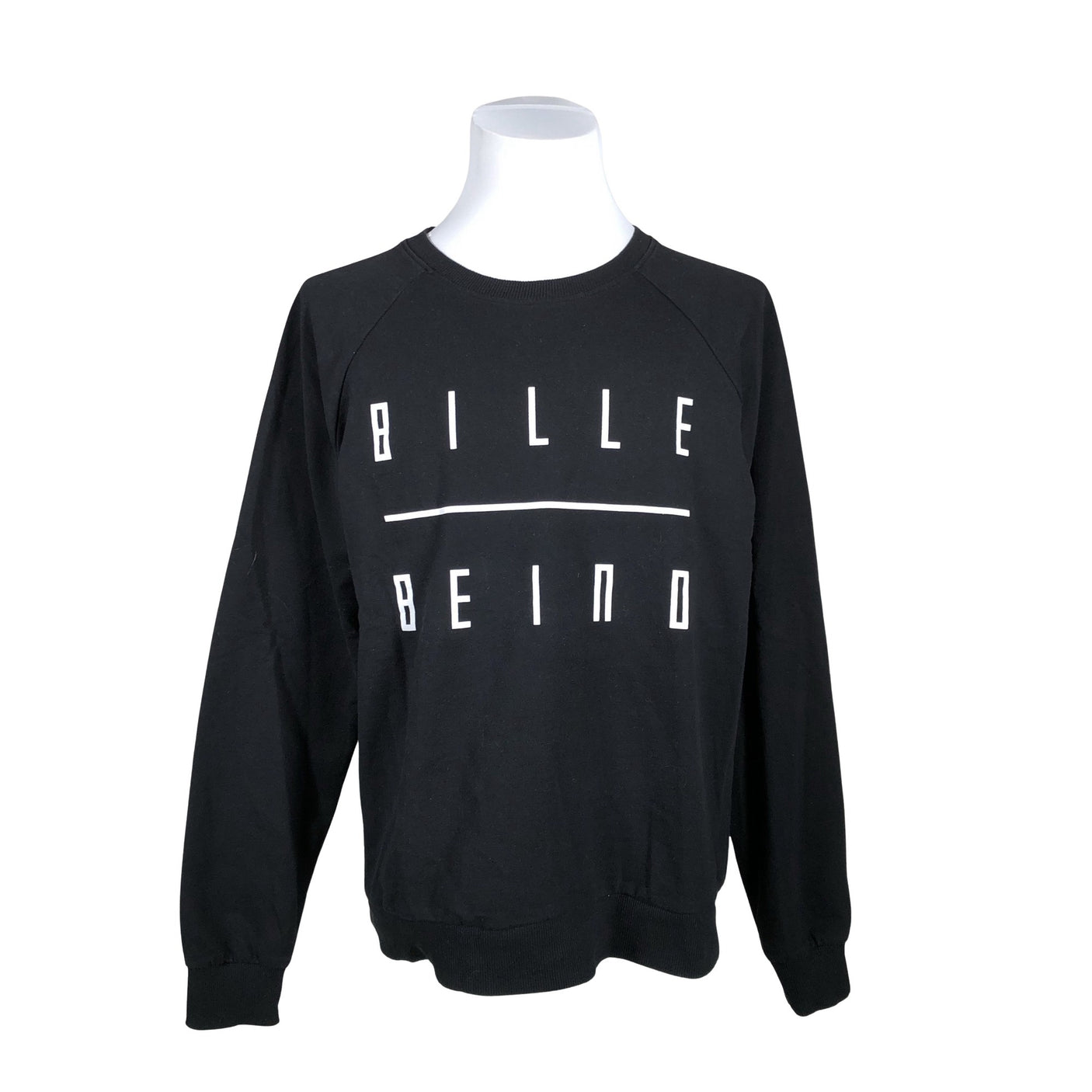 Miesten Billebeino - Collegepaita, koko XL - Musta (1)