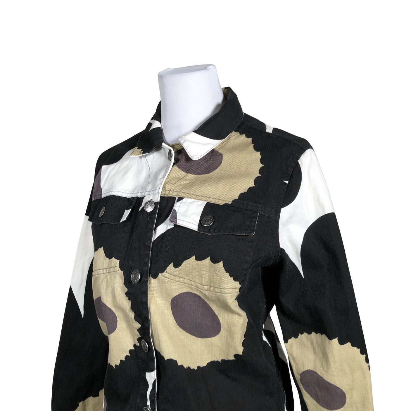 Naisten Marimekko - Farkkutakki, koko 38 - Luonnonvalkoinen (2)