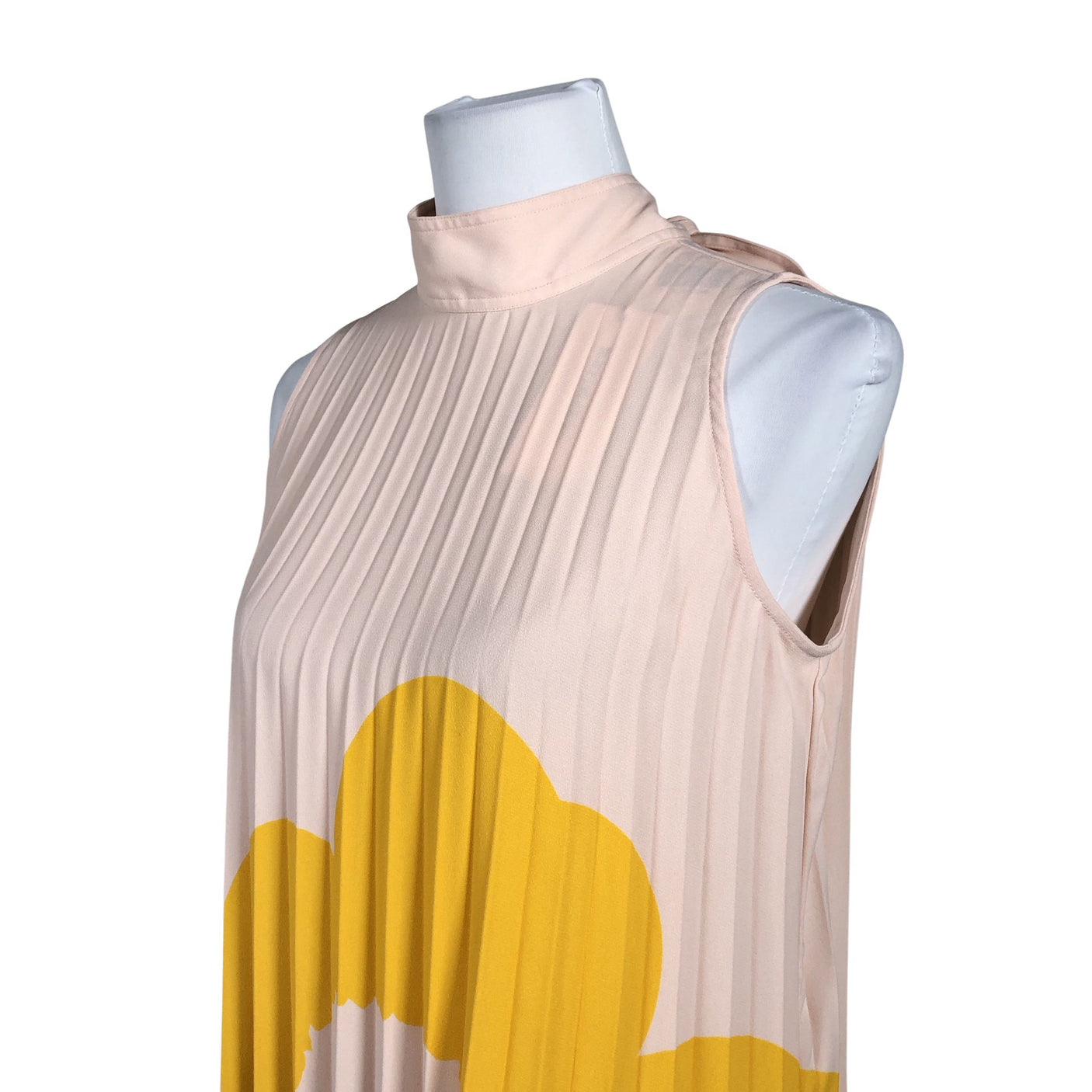 Naisten Marimekko - Sifonkimekko, koko 34 - Vaaleanpunainen (2)