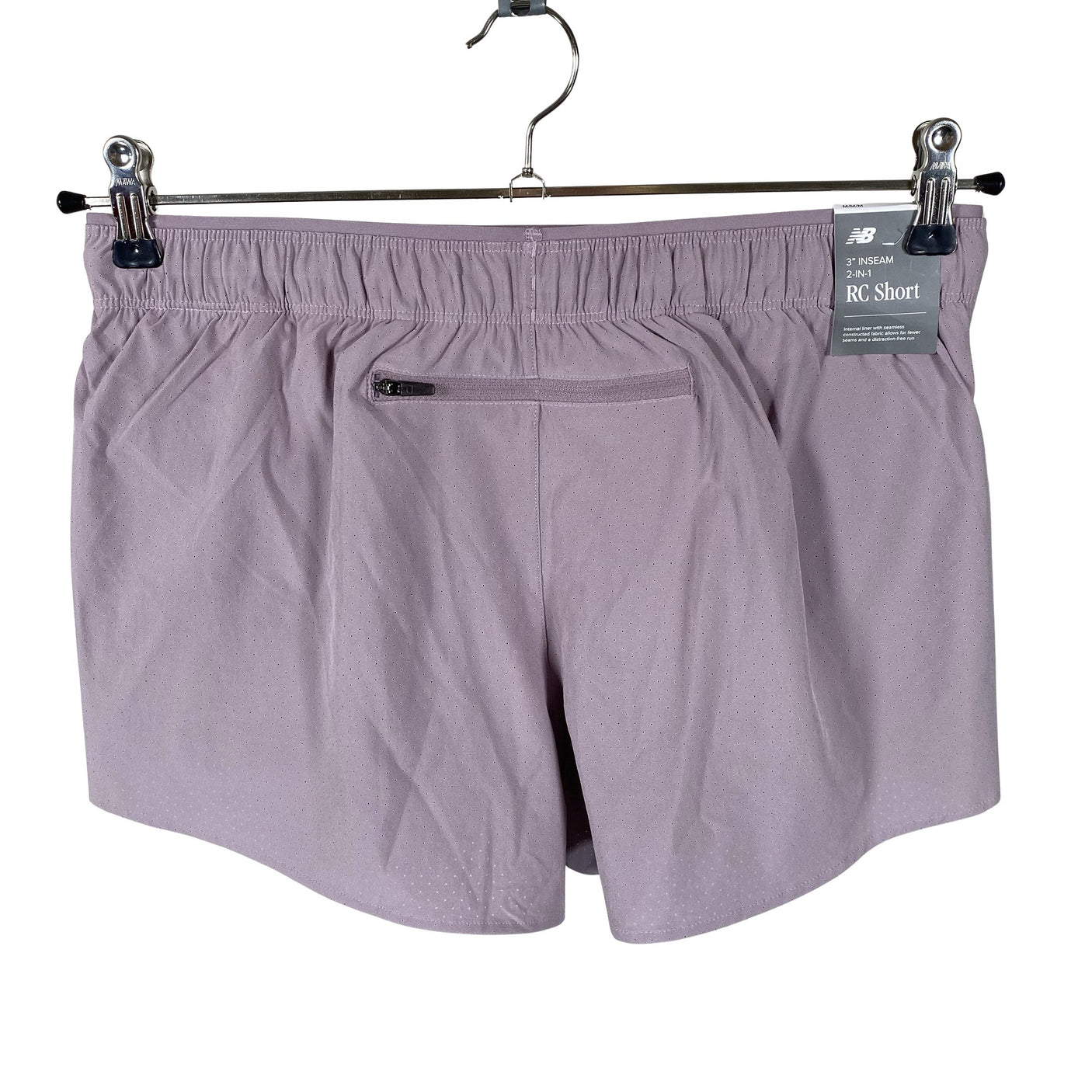 Naisten New Balance - Urheilushortsit, koko 38 - Violetti (2)