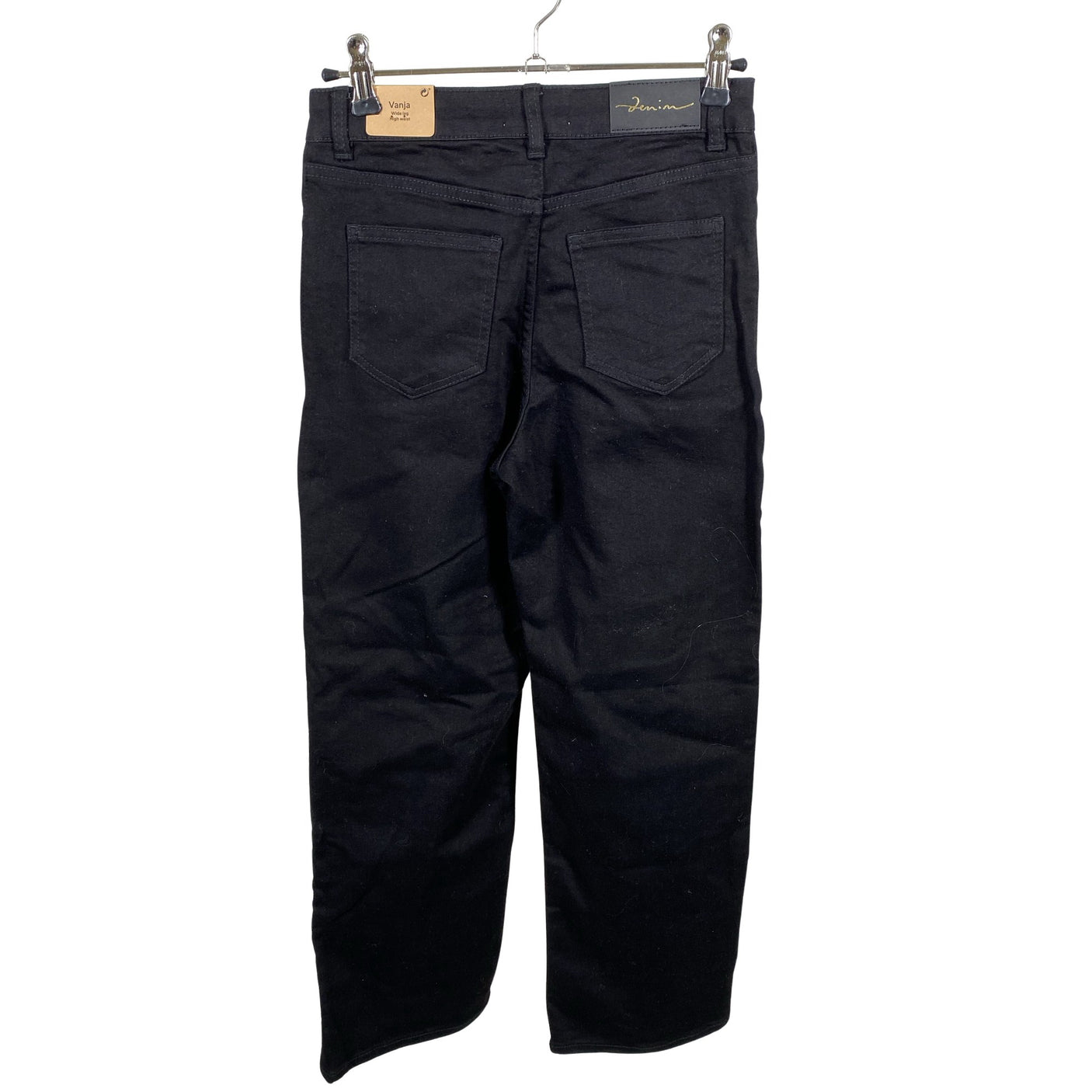 Tyttöjen Lindex - Farkut, koko 140 - 146 - Musta (2)