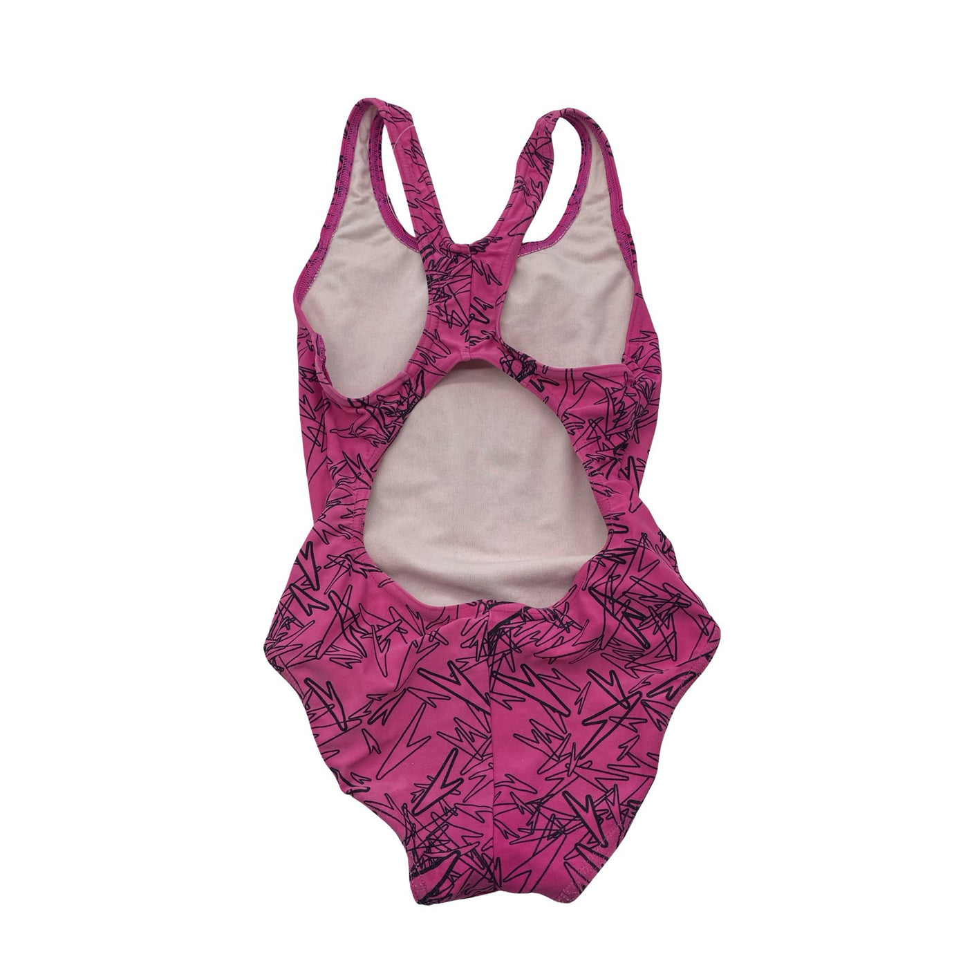 Tyttöjen Speedo - Uimapuku, koko 122 - 128 - Pinkki (2)