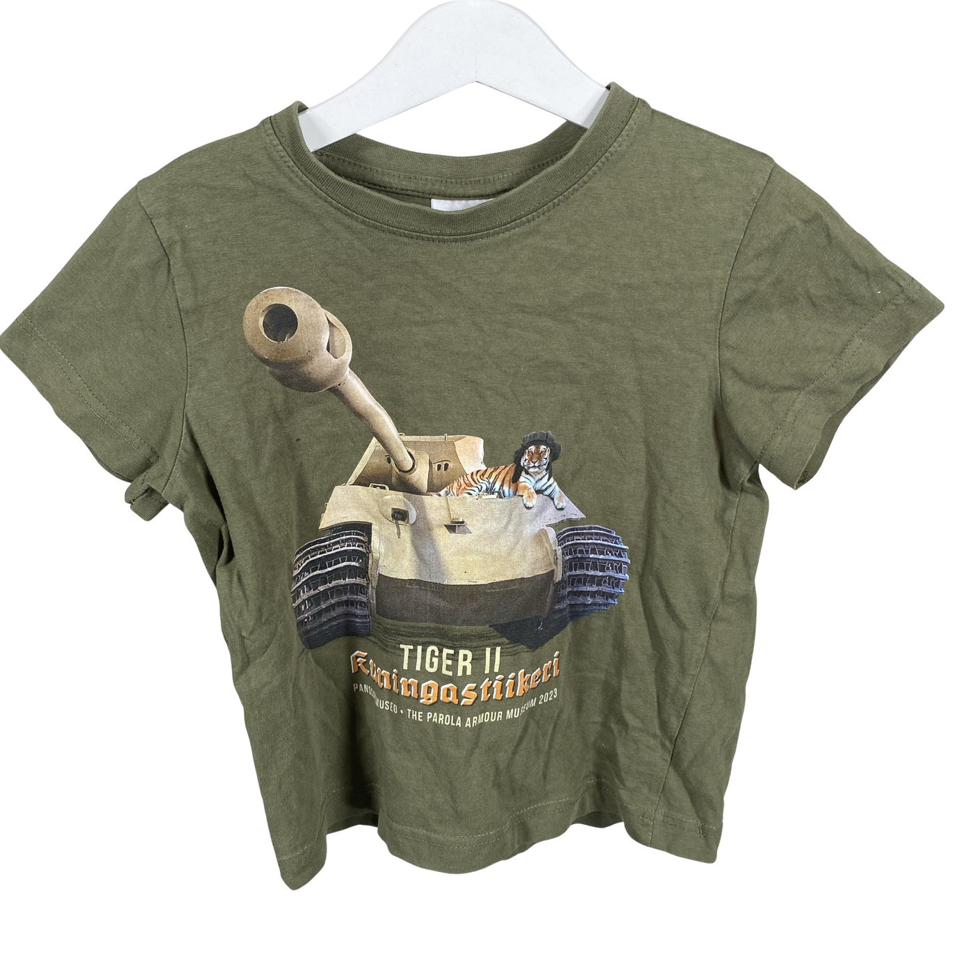 Unisex Malfini - T-paita, koko 116 - 122 - Vihreä (1)