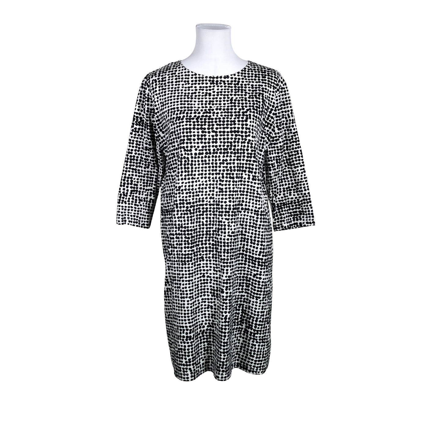Naisten Marimekko - Trikoomekko, koko 40 - Musta (1)