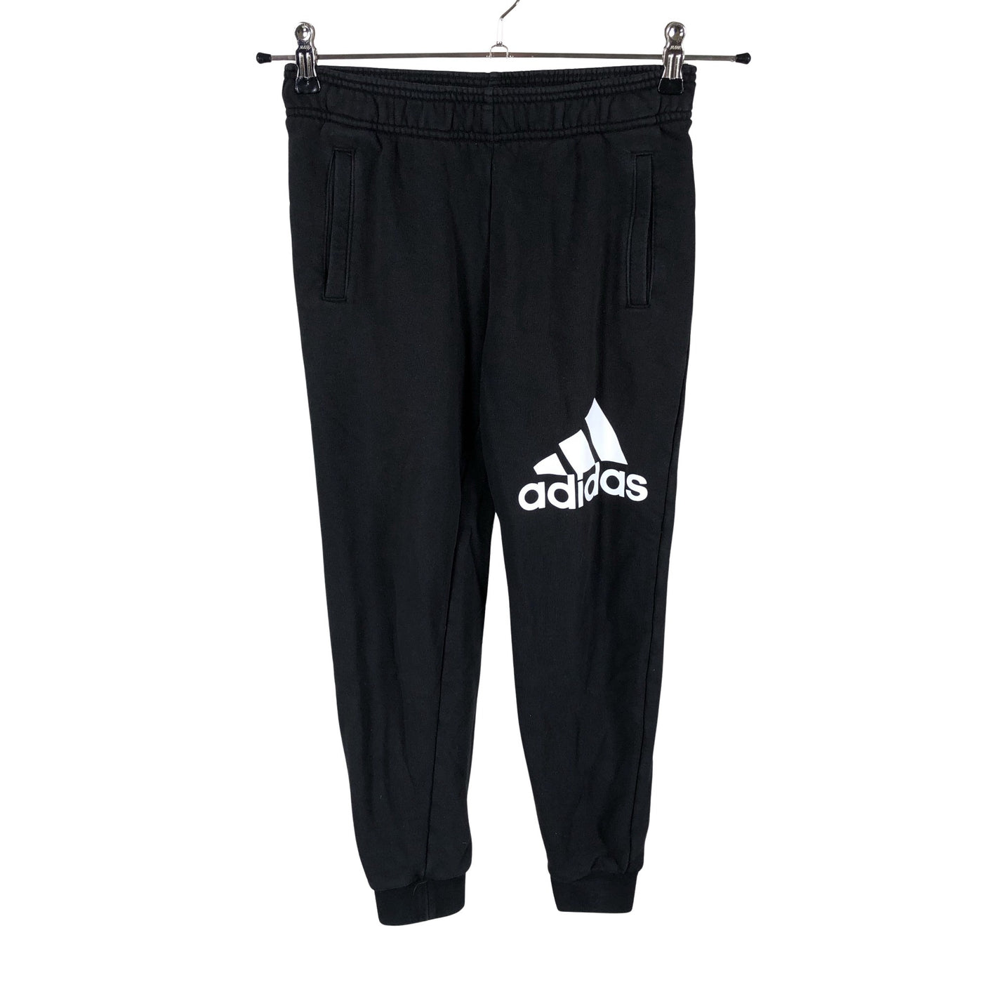Unisex Adidas - Collegehousut, koko 146 - 152 - Musta (1)